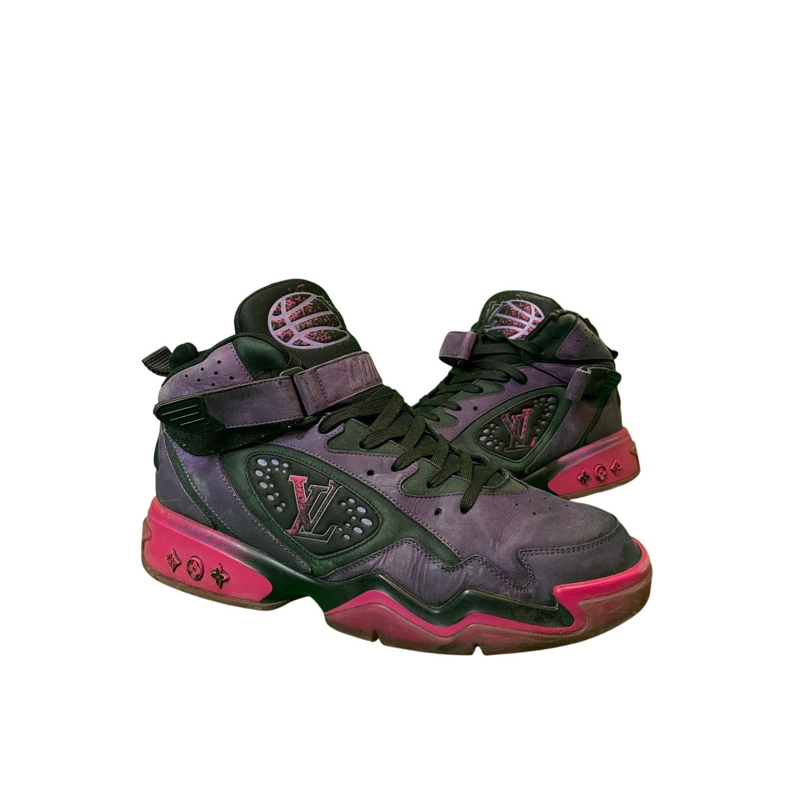 Louis Vuitton Louis Vuitton Trainer 2 Purple Sneaker Size US 11 / IT 41 - 2 Thumbnail