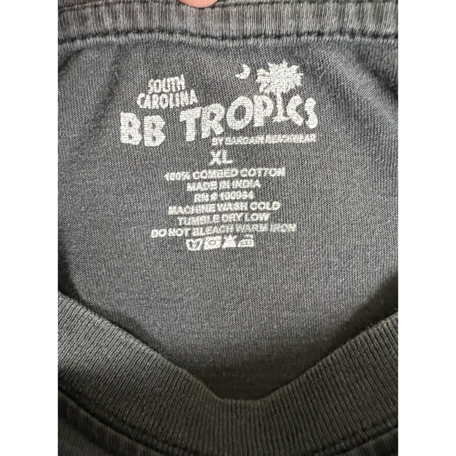 Vintage Bike Week Myrtle Beach Shirt Mens XL Gray Eagle Long Sleeve Biker 2015 Retro Size US XL / EU 56 / 4 - 7 Thumbnail