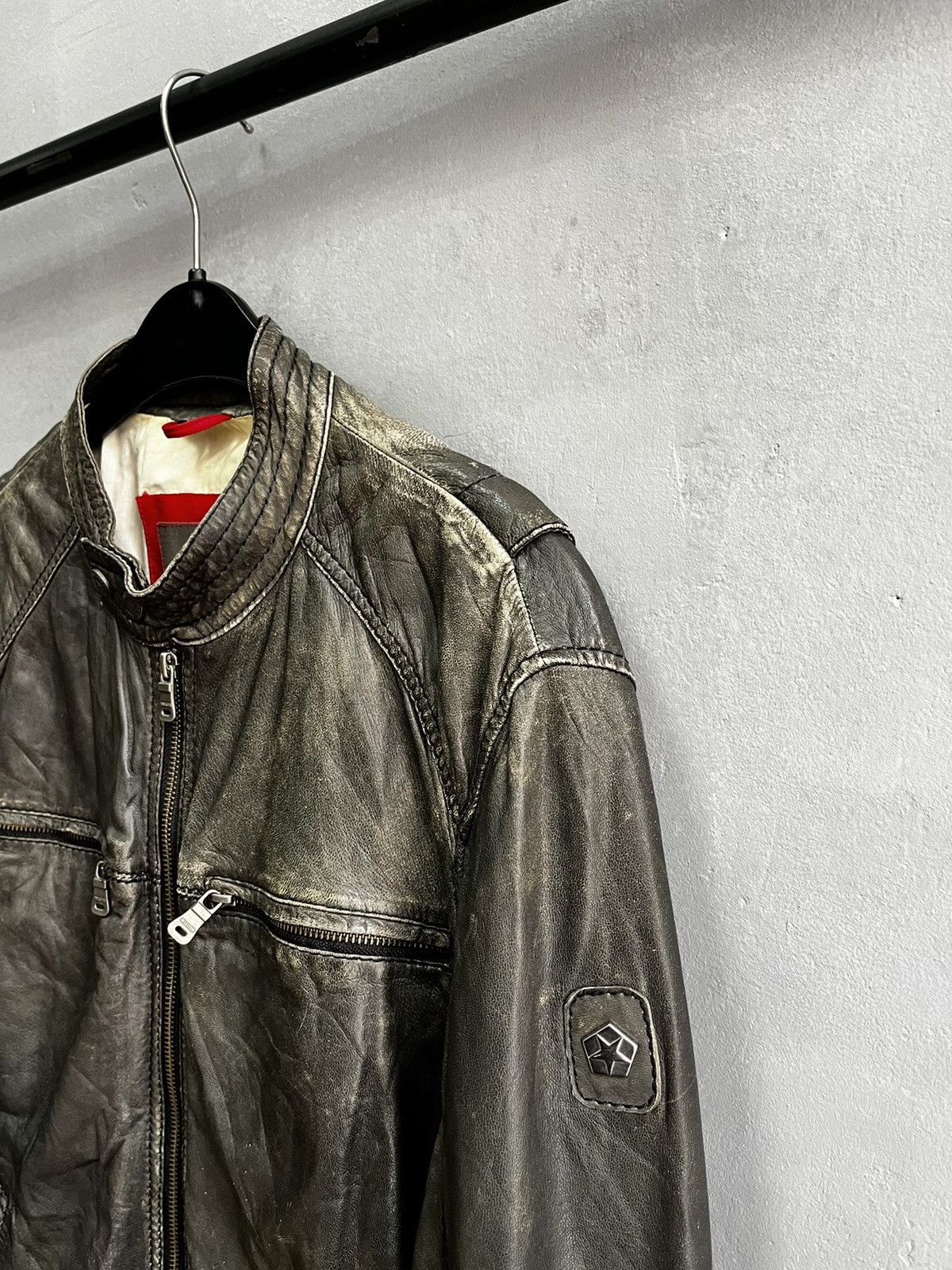 Milestone × Vintage milestone leather jacket Size US M / EU 48-50 / 2 - 4 Thumbnail