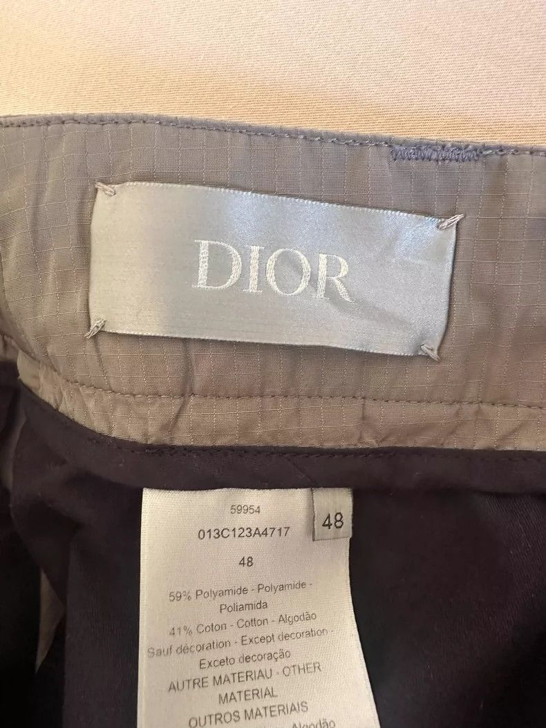 Dior Dior Army green overalls pant 2502-Nextarrow Size US 32 / EU 48 - 3 Thumbnail