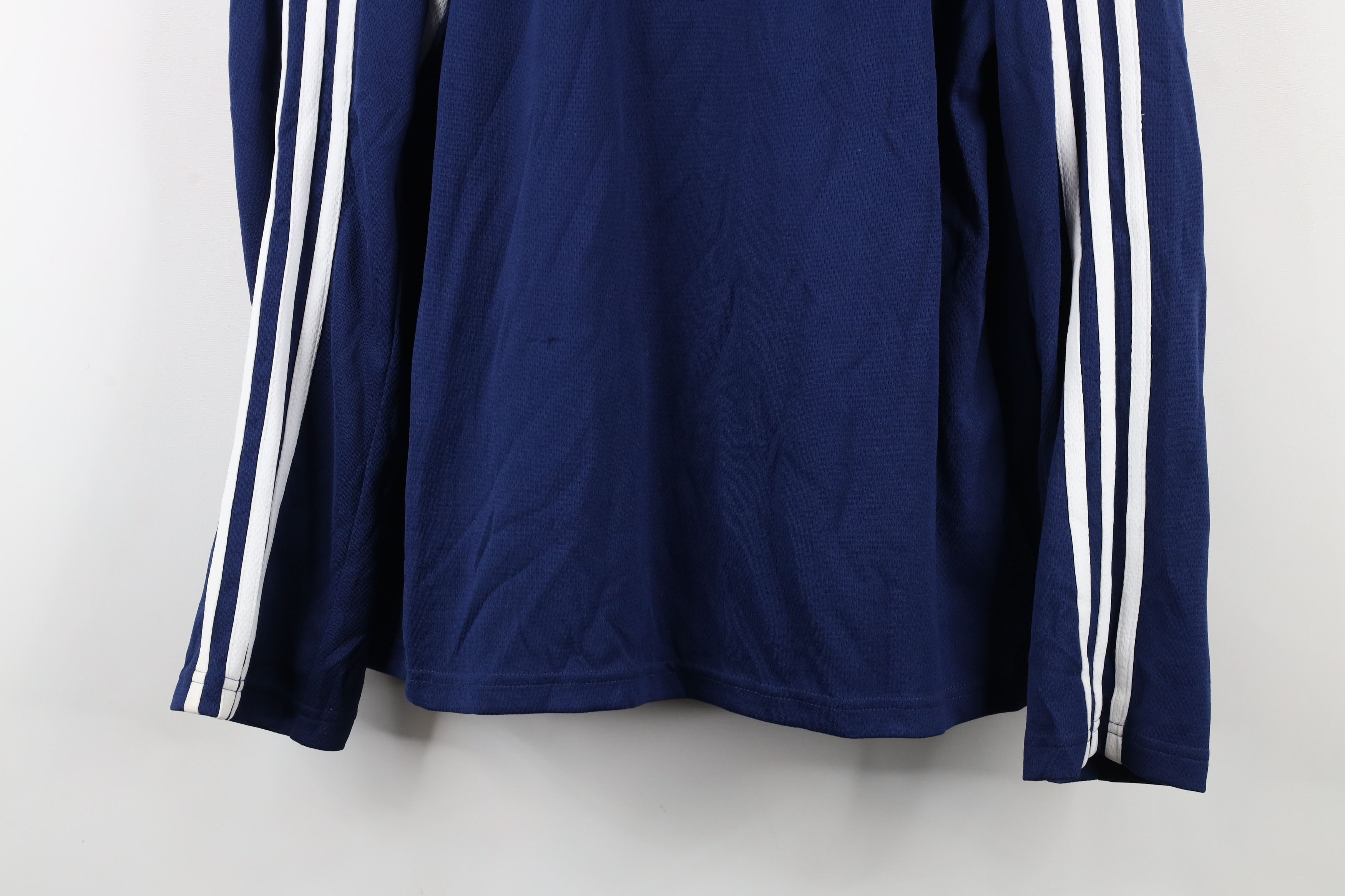 Adidas × Vintage Vintage Adidas Striped Long Sleeve Soccer Football Jersey Size US L / EU 52-54 / 3 - 3 Thumbnail