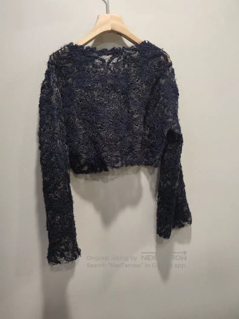 Brunello Cucinelli Brunello Cucinelli Openwork showy top, hand-embroidered do Size S / US 4 / IT 40 - 2 Thumbnail