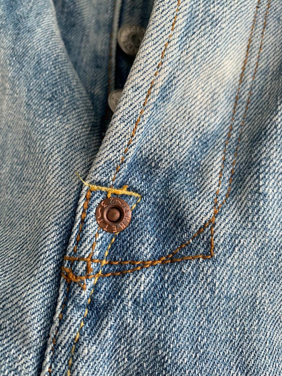 Emmett × Japanese Brand EMMETT Unisex E D Bill Lt Rip Wash 562/m Selvedge Jeans Size US 29 - 20 Thumbnail