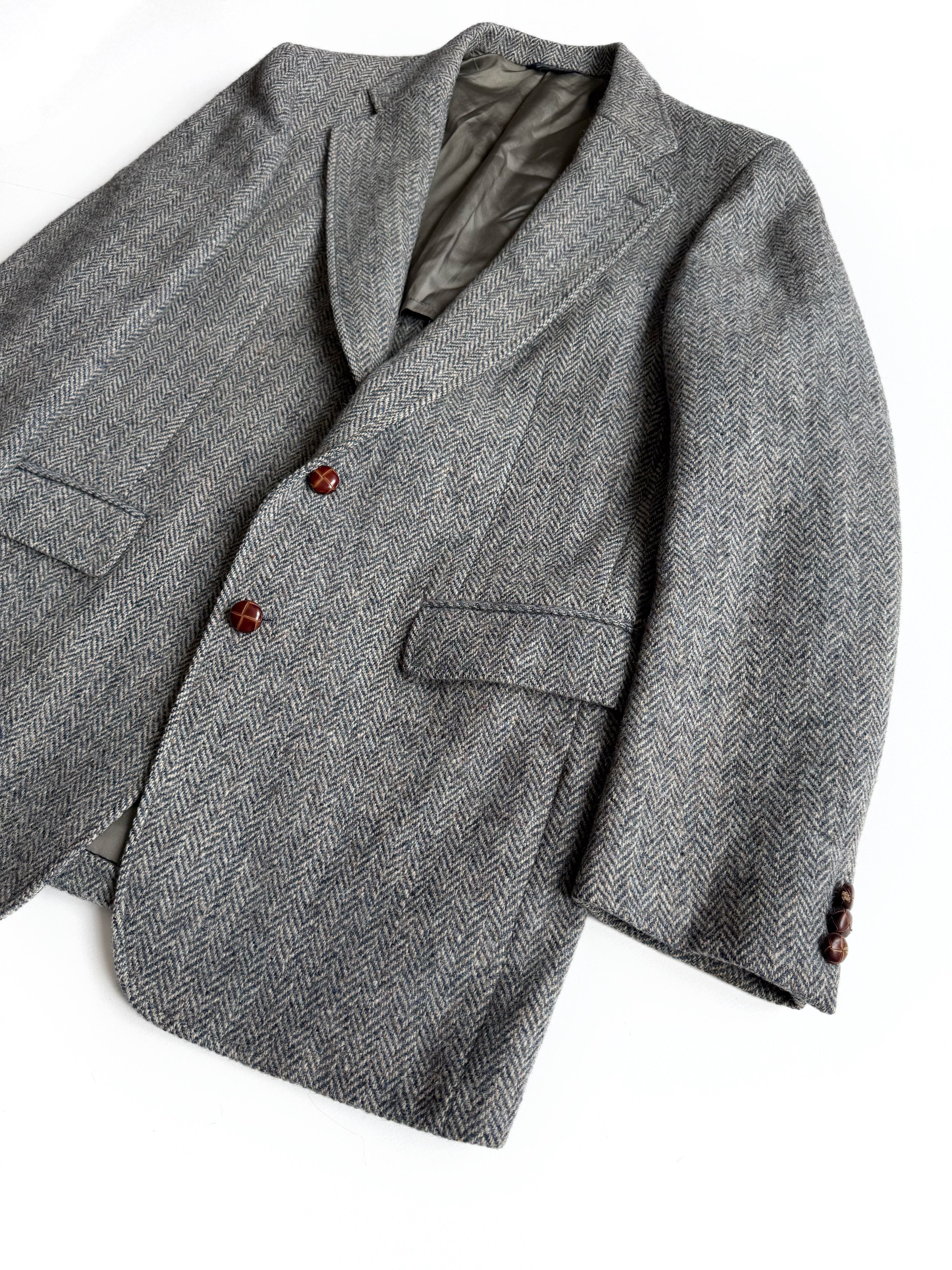 Harris Tweed Vintage Cricketeer for Baltman & Co x Harris Tweed Jacket L Size 42L - 3 Thumbnail