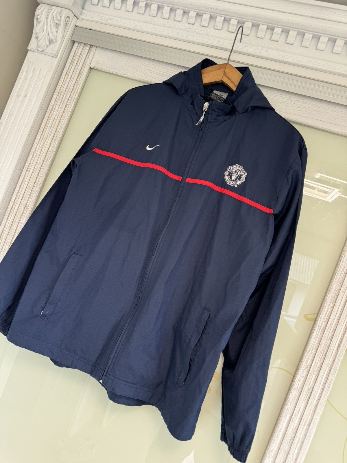 Nike Vintage Nike Manchester United 2003-2004 Soccer Track Jacket Size US S / EU 44-46 / 1 - 3 Thumbnail
