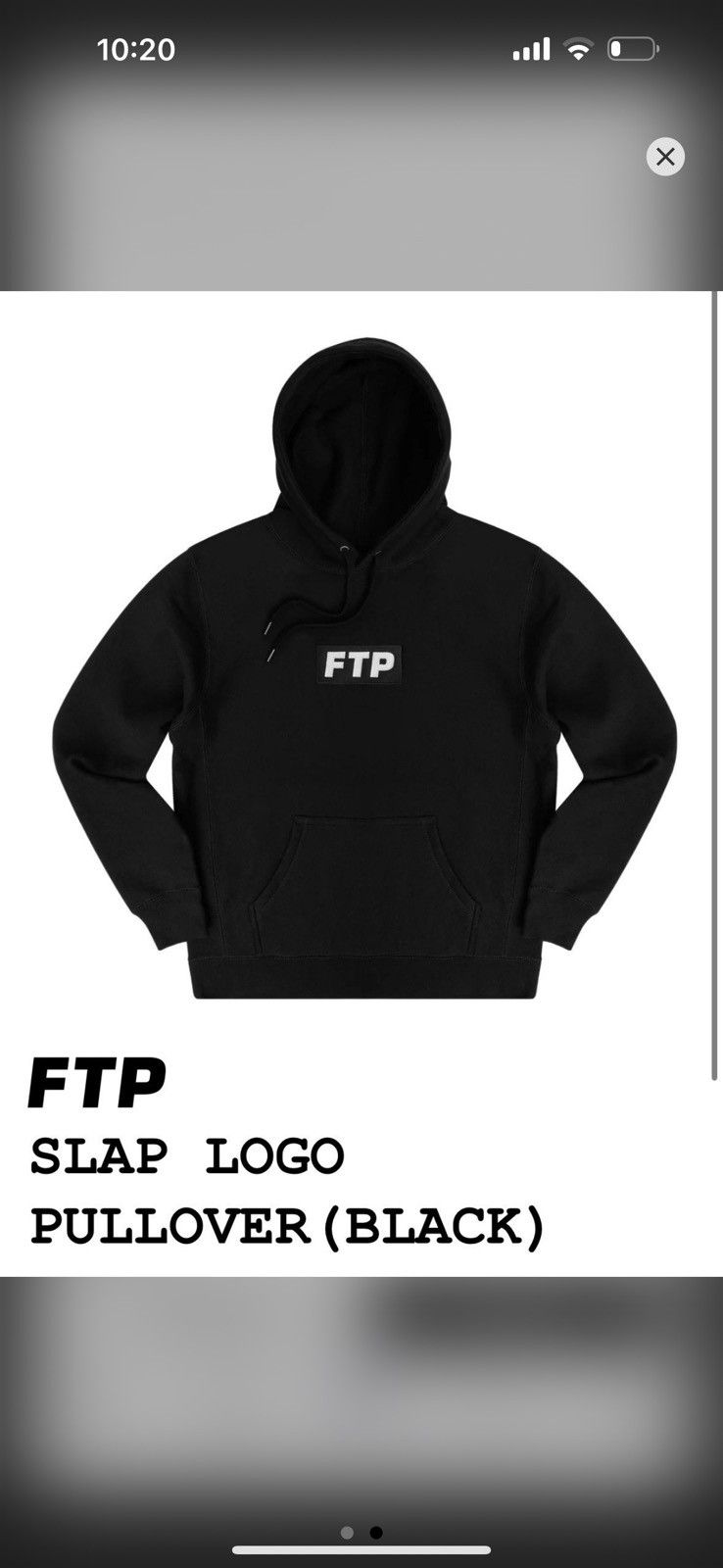 Fuck The Population FTP slap logo hoodie | Grailed
