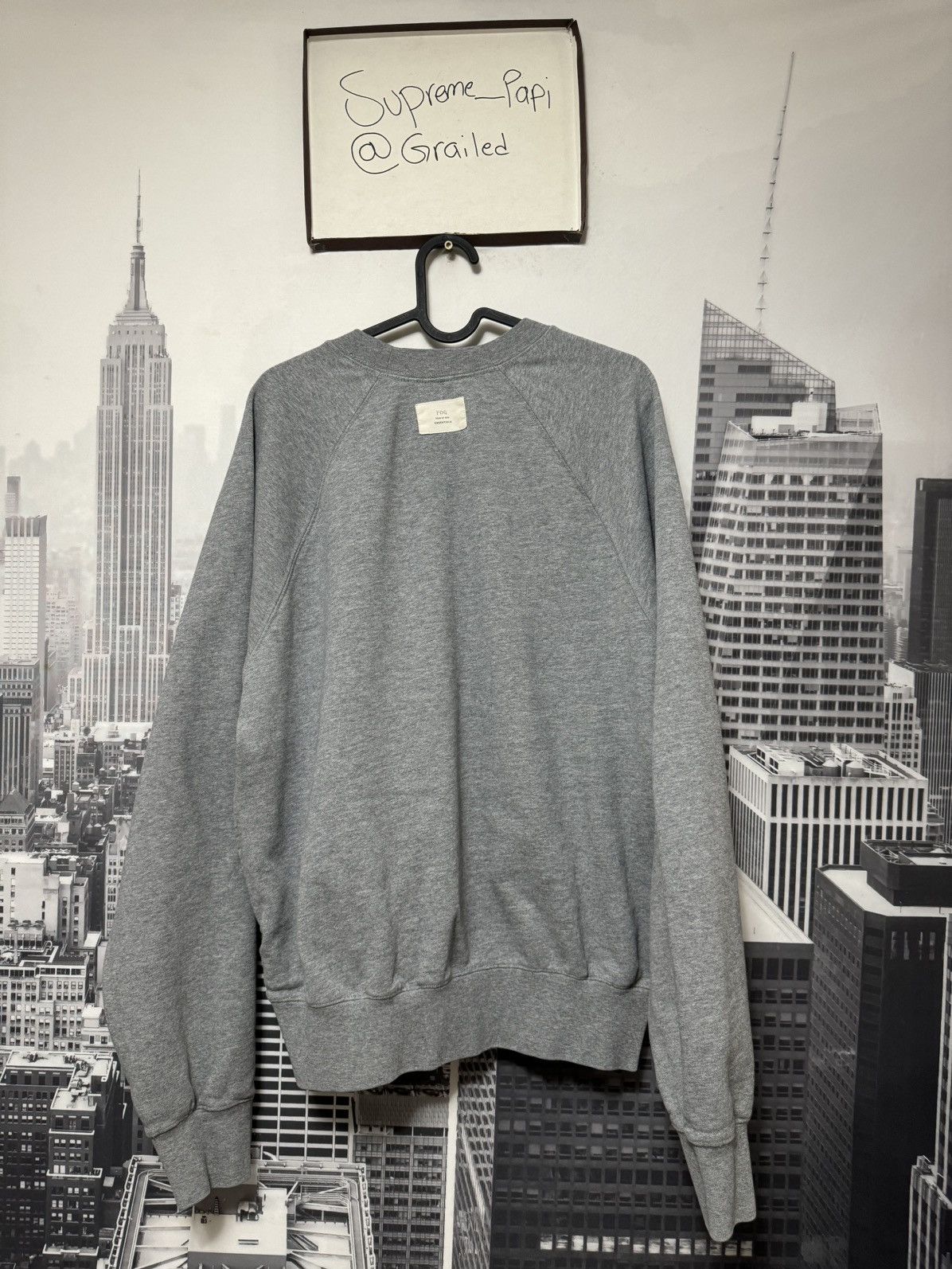 Fear of God OG FOG Fear of God Essentials ZIP Sweater Grey SZ Medium 🔥 Size US M / EU 48-50 / 2 - 9 Thumbnail