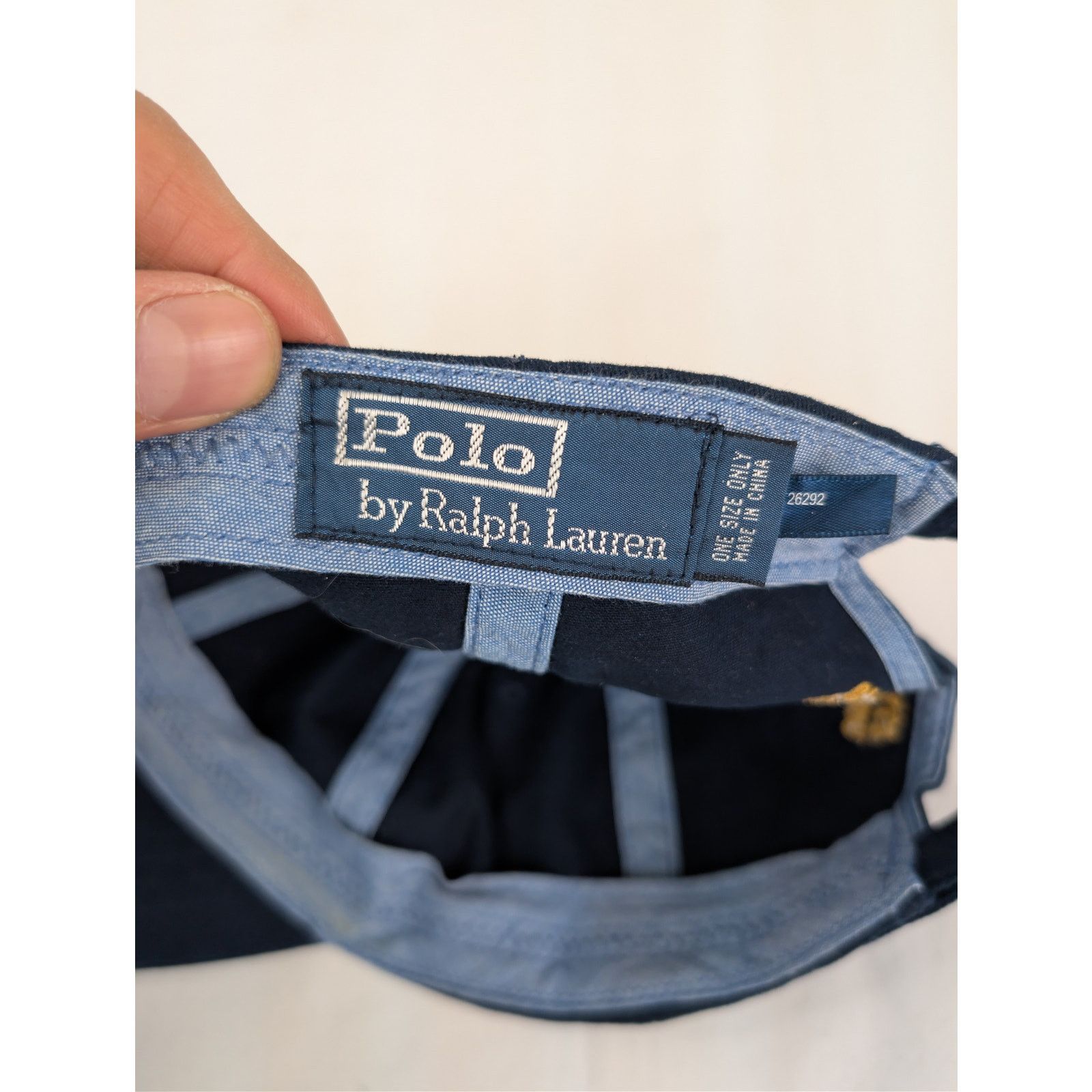 Ralph Lauren o1rshd1 CC20 Size: L / crest logo baseball cap / Hat Size ONE SIZE - 11 Thumbnail