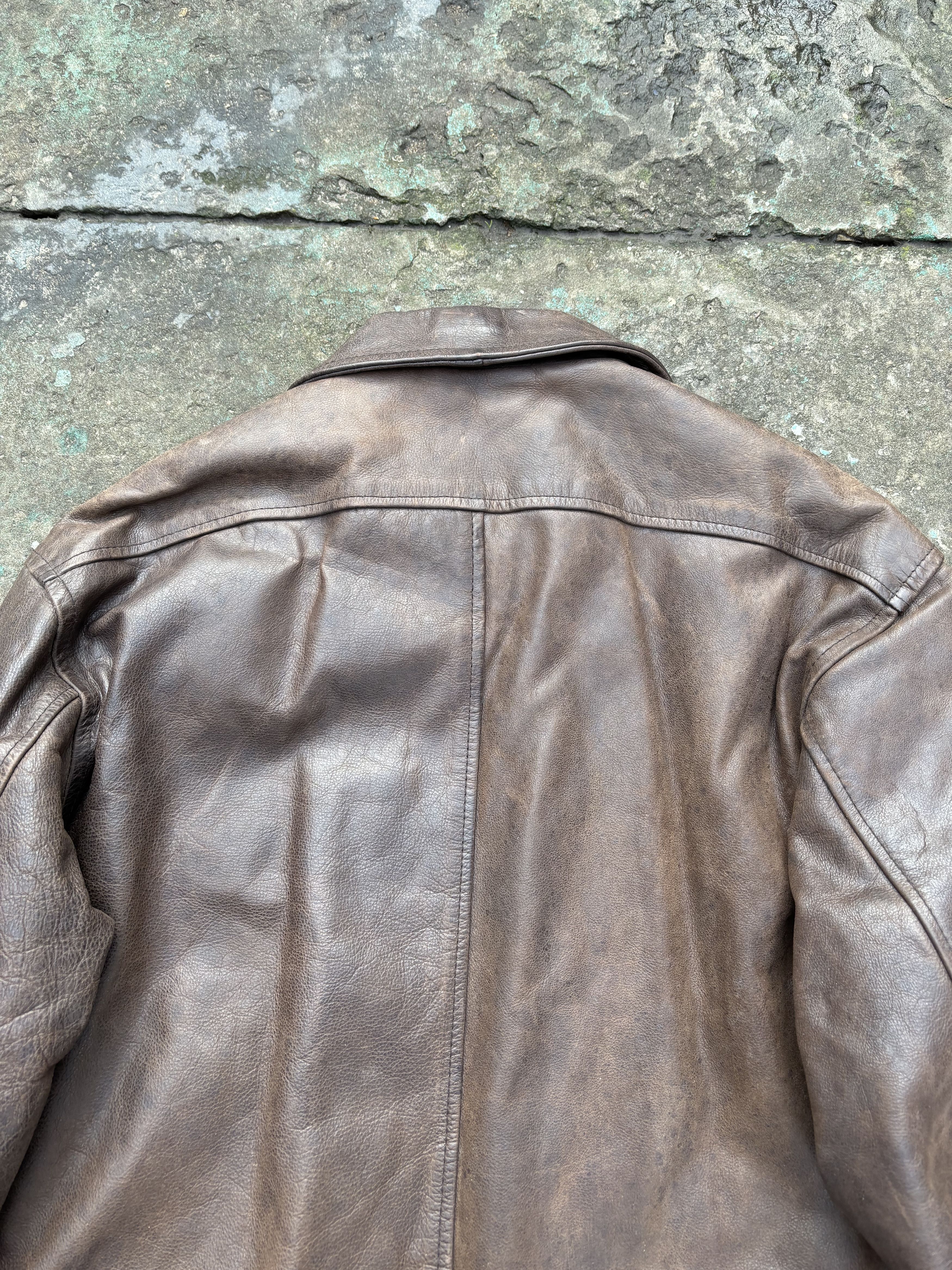 Paul Smith Vintage Paul Smith Brown Leather Jacket Size US M / EU 48-50 / 2 - 7 Thumbnail