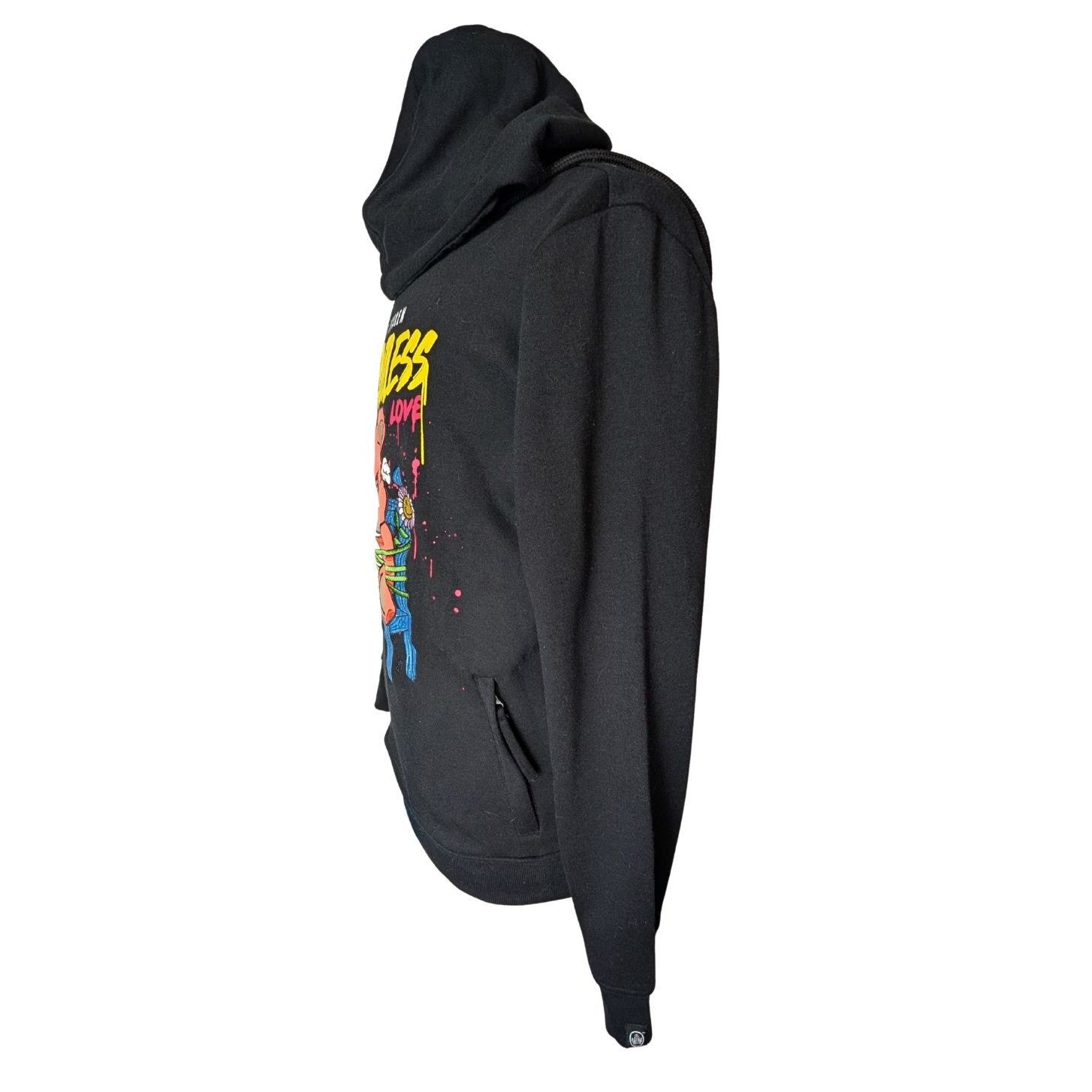 Unknown London RS1NE Never Broken Relentless Love Long Sleeve Hoodie Size M Size US M / EU 48-50 / 2 - 4 Thumbnail