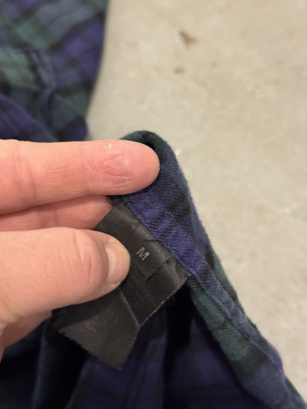 Vetements *RARE* VETEMENTS ANARCHY GOTH FLANNEL SHIRT GVASALIA Size US M / EU 48-50 / 2 - 14 Thumbnail