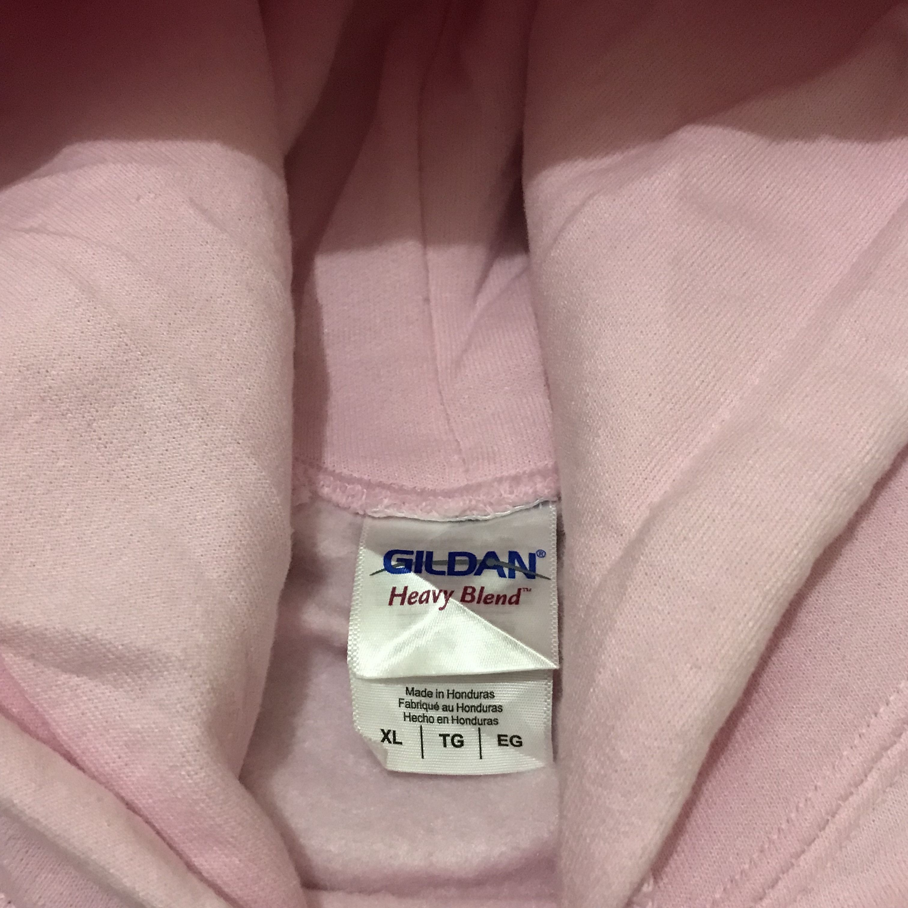 Band Tees × Gildan Hoodie Band X-ray Spex “Bondage” pink Size US XL / EU 56 / 4 - 7 Thumbnail