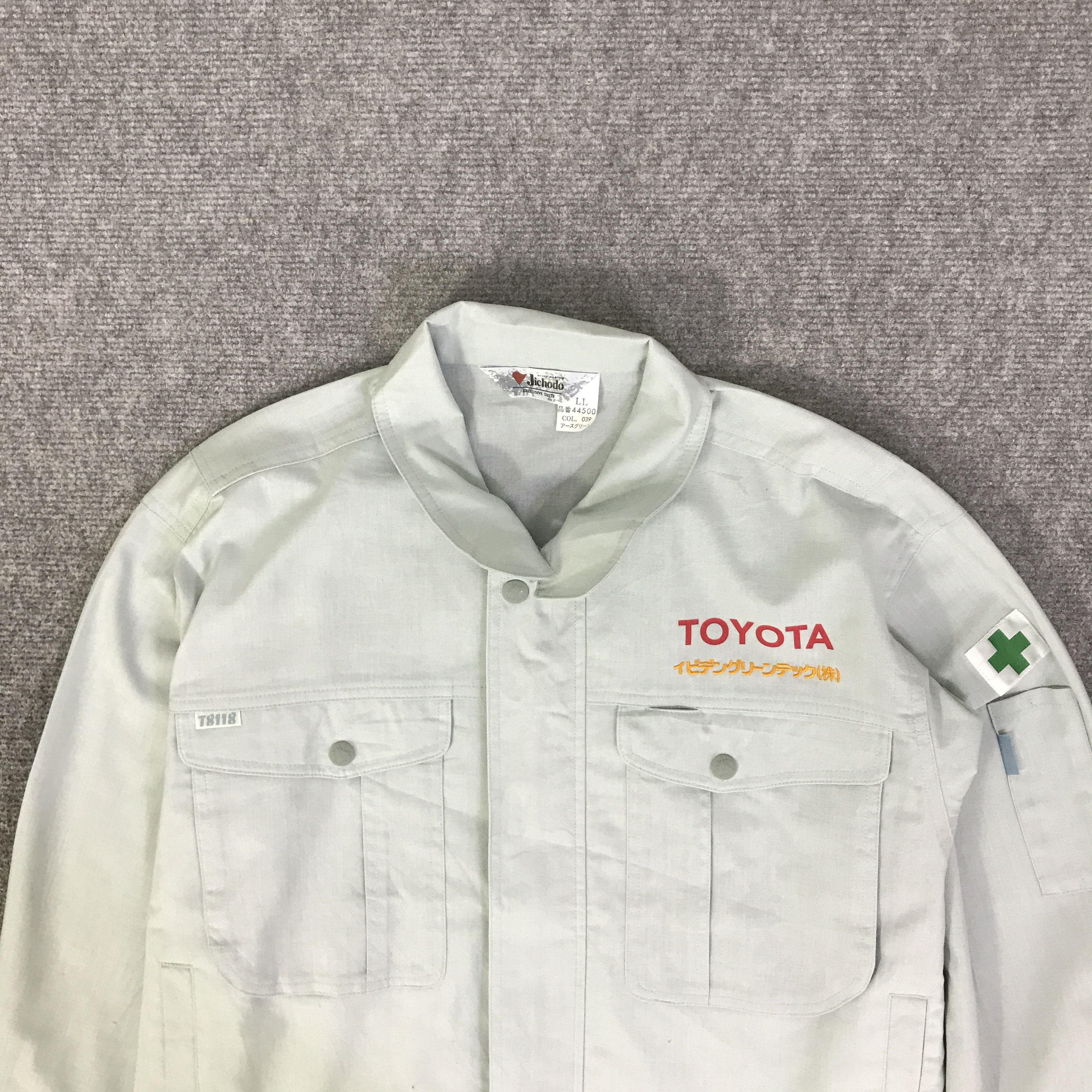 Japanese Brand TOYOTA RACING JACKET K94B19 Size US L / EU 52-54 / 3 - 3 Thumbnail