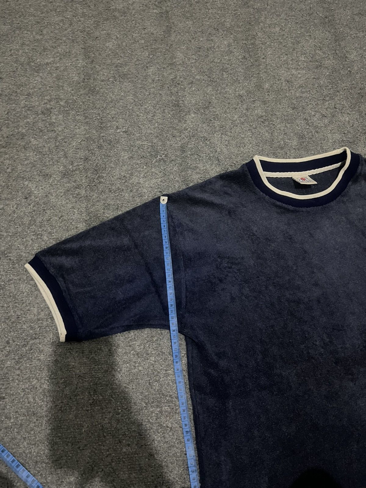 Japanese Brand Metre 80s Velvet Arsenal Logo Tee Vintage Size US L / EU 52-54 / 3 - 13 Thumbnail