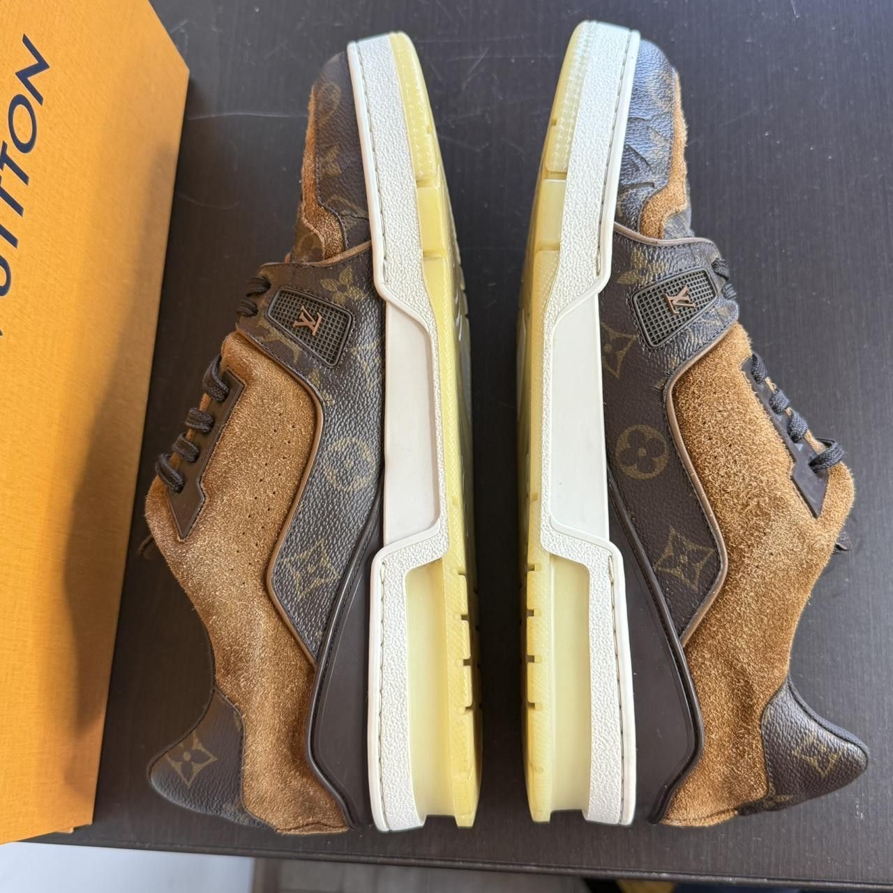 Louis Vuitton Louis Vuitton Oversize Sneakers Trainers Monogram Print Size US 11.5 / EU 44-45 - 2 Thumbnail