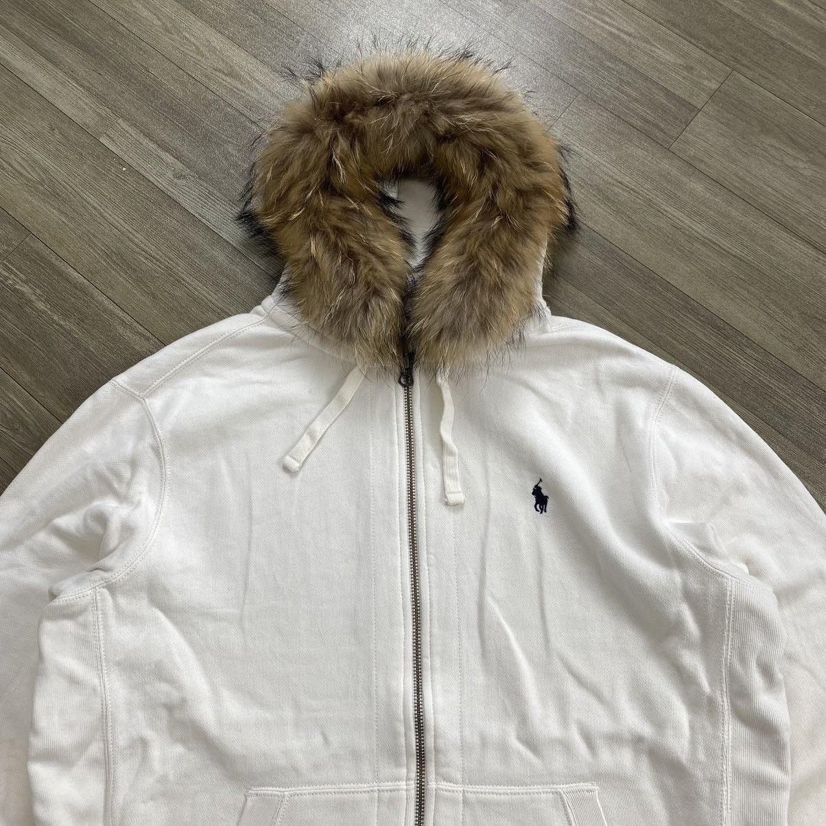 Polo Ralph Lauren Vintage Polo Raplh Lauren Kmrii Ifsixwasnine Lgb Fur Hoodie Size US XL / EU 56 / 4 - 2 Thumbnail