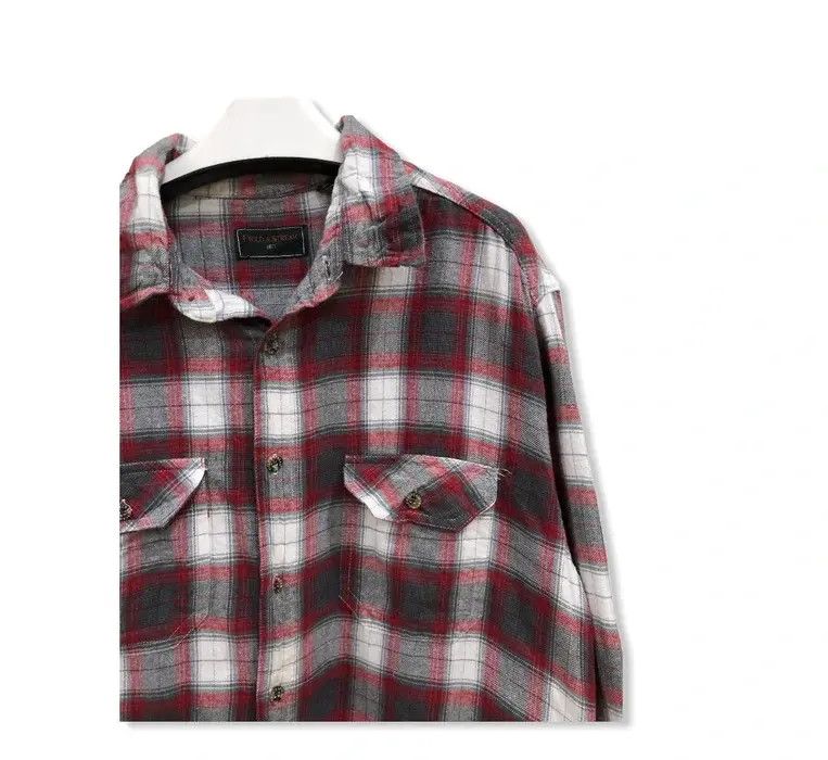 Flannel × Vintage Vintage Field And Stream Plaid Tartan Flannel Shirt 👕 Size US L / EU 52-54 / 3 - 2 Thumbnail