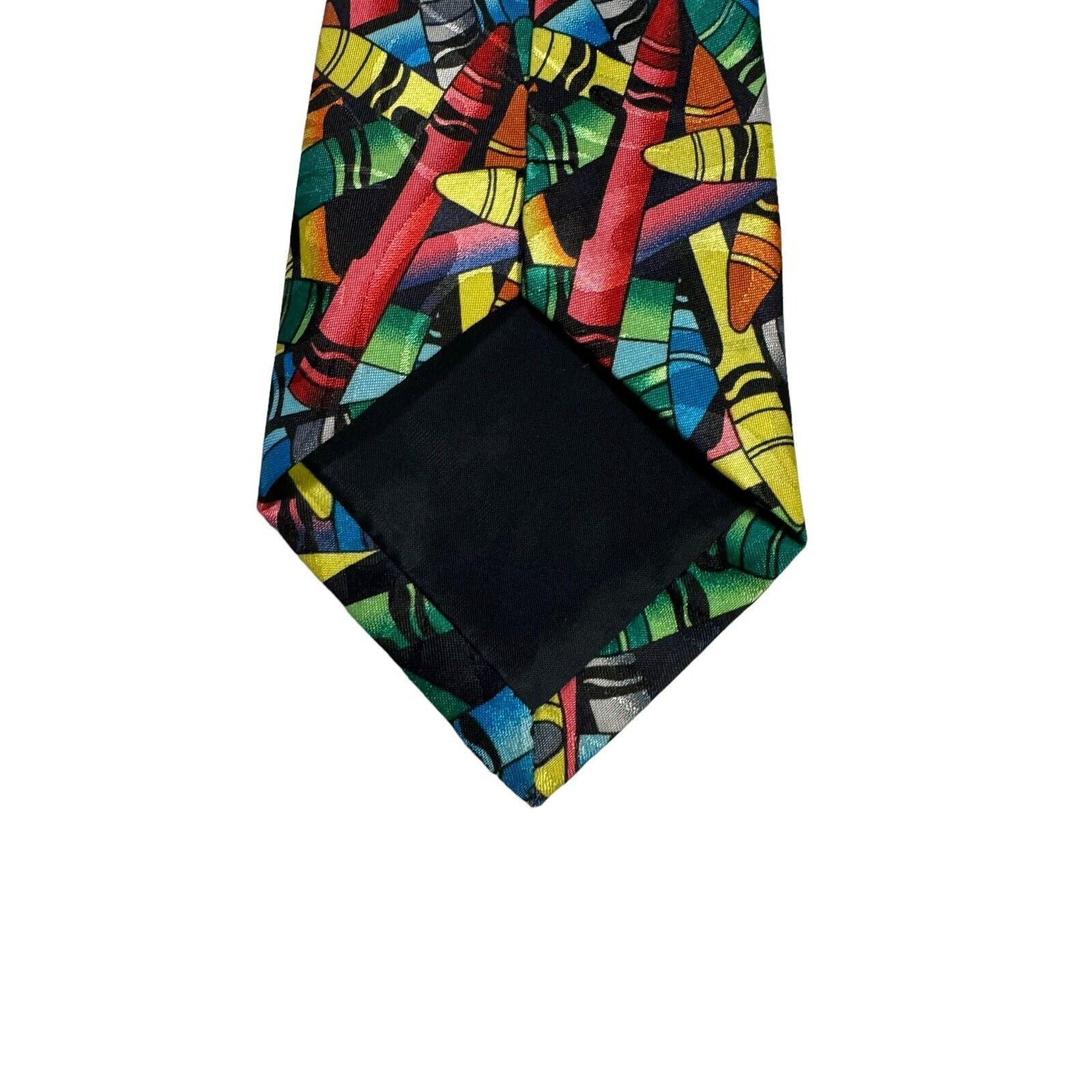 Other Fratello Crayon Scribbles Drawing Teacher Education NeckTie Size ONE SIZE - 5 Thumbnail