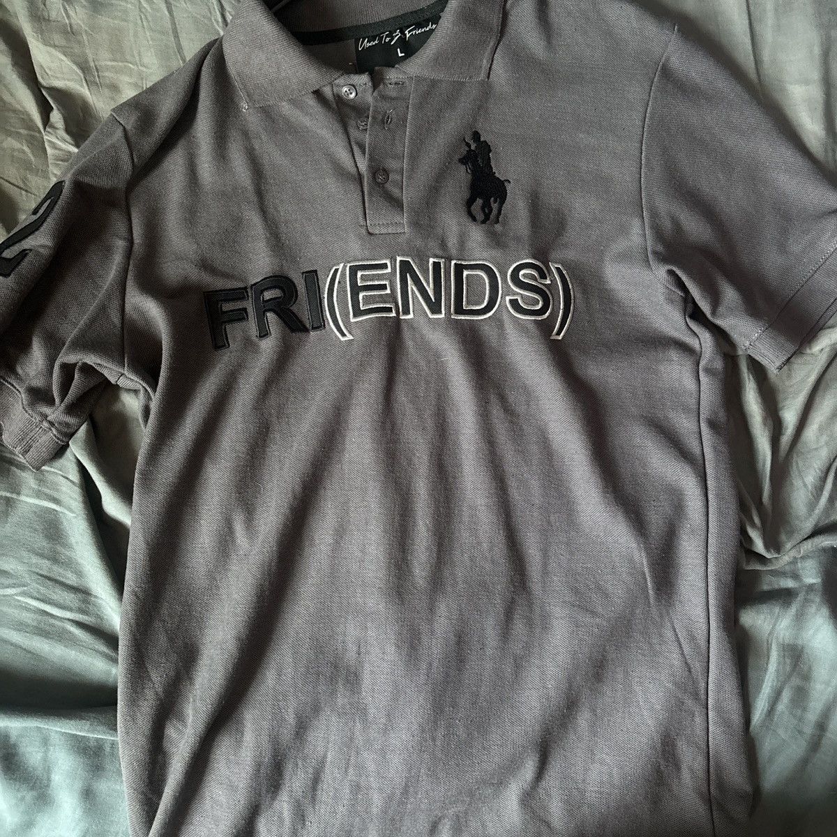Other Used to be Friends Polo tee Size US M / EU 48-50 / 2 - 1 Thumbnail