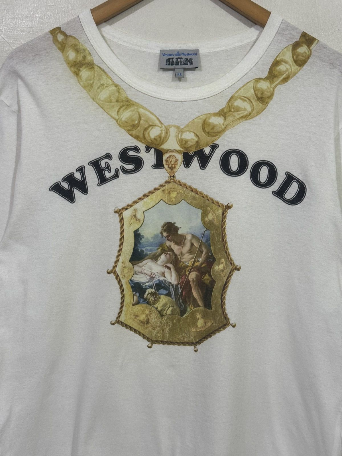 Vivienne Westwood Vivienne Westwood Man Printed Necklace Art Tee Size US XL / EU 56 / 4 - 3 Thumbnail