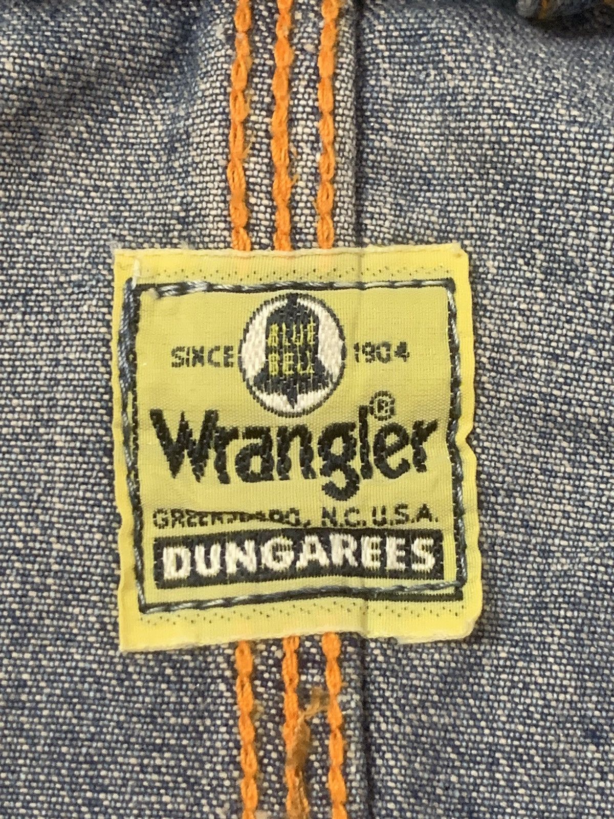 Vintage × Wrangler Rare Design Vintage Wrangler Dungarees Blu Bell Denim Jacket Size US M / EU 48-50 / 2 - 4 Thumbnail