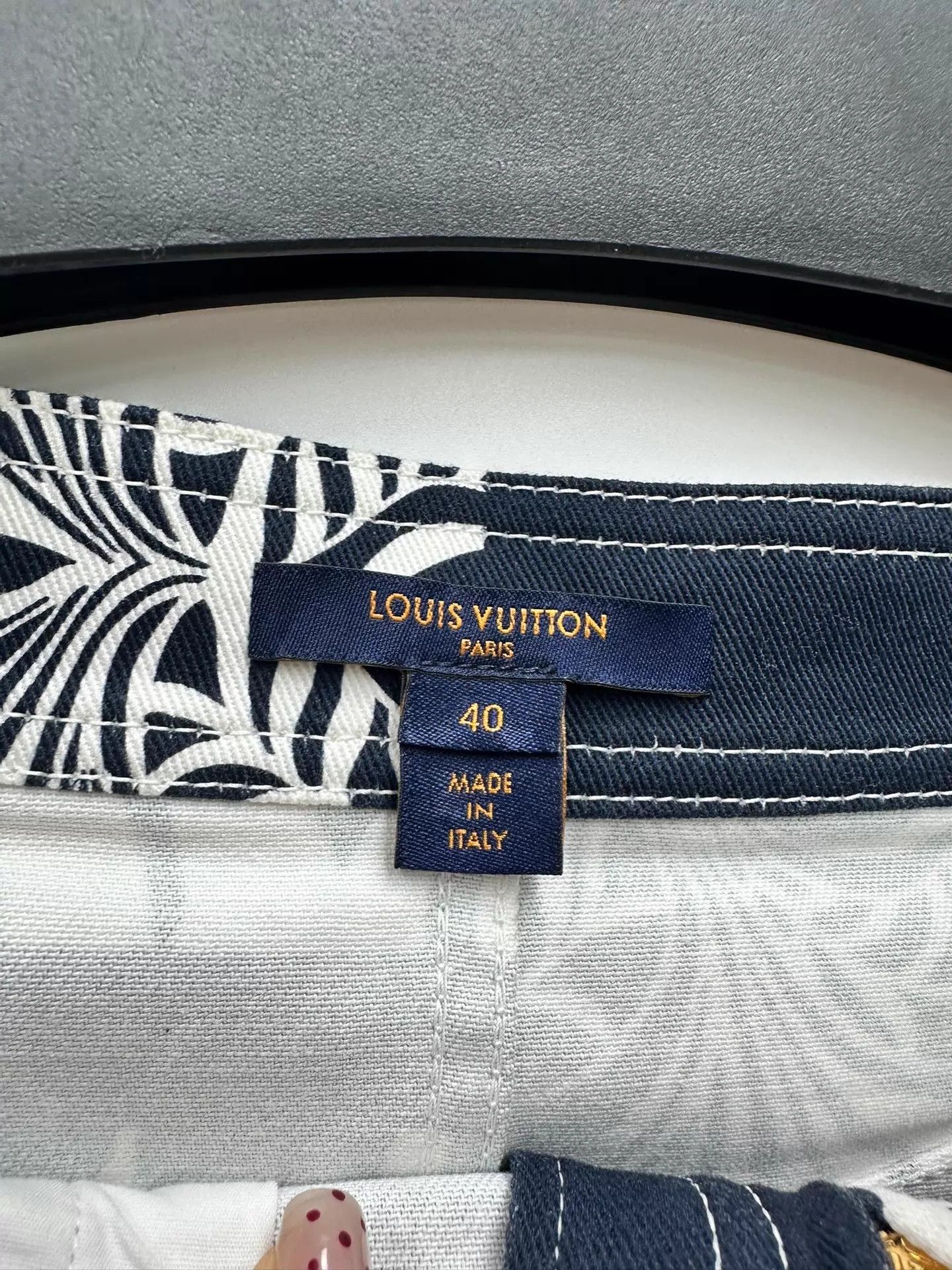 Louis Vuitton Louis Vuitton All Over Print Skirt 40 Size 28" / US 6 / IT 42 - 6 Thumbnail
