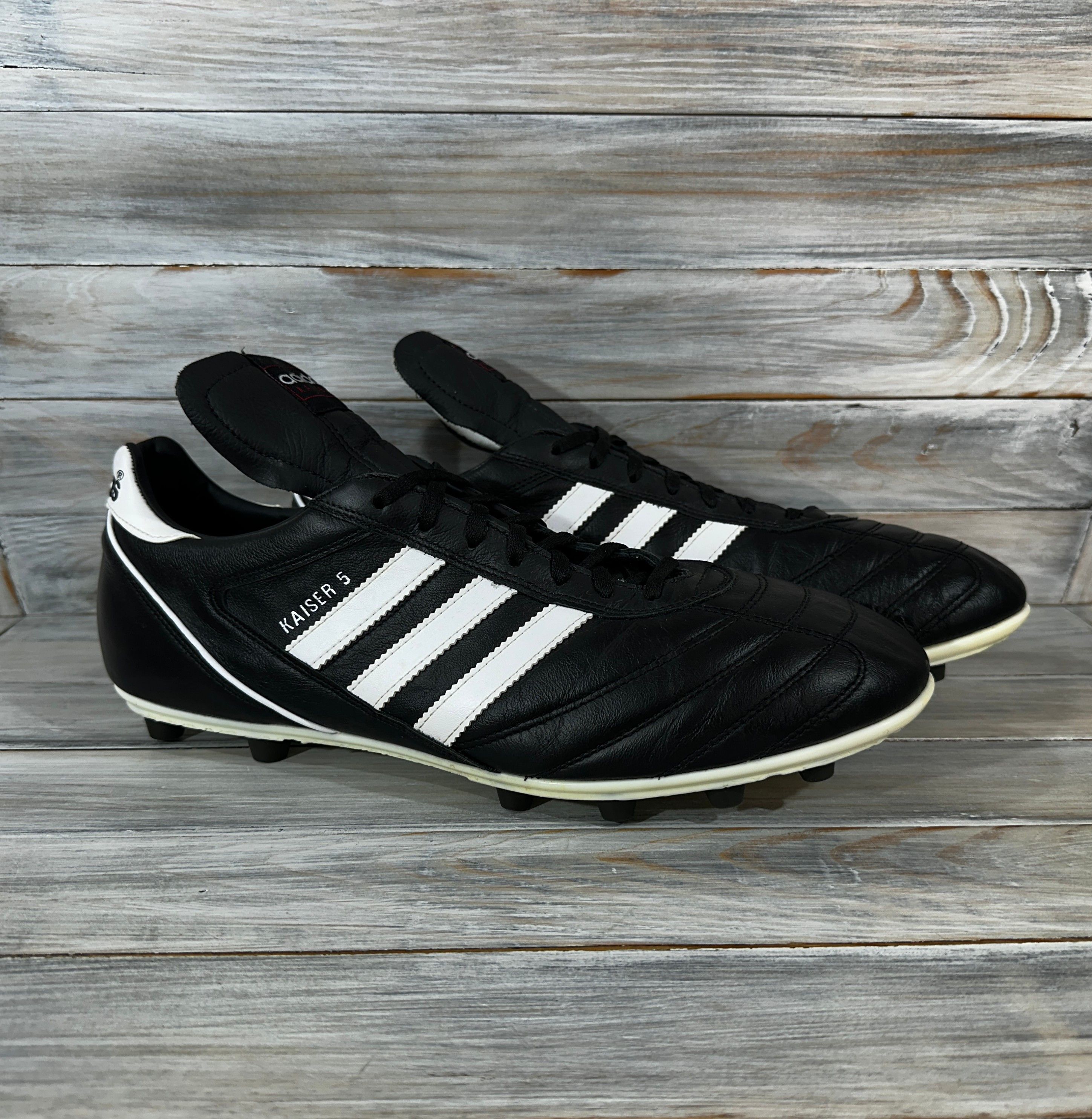 Adidas Adidas Kaiser 5 Liga Fg Black Football Cleats Boots Sport Size US 12.5 / EU 45-46 - 13 Thumbnail