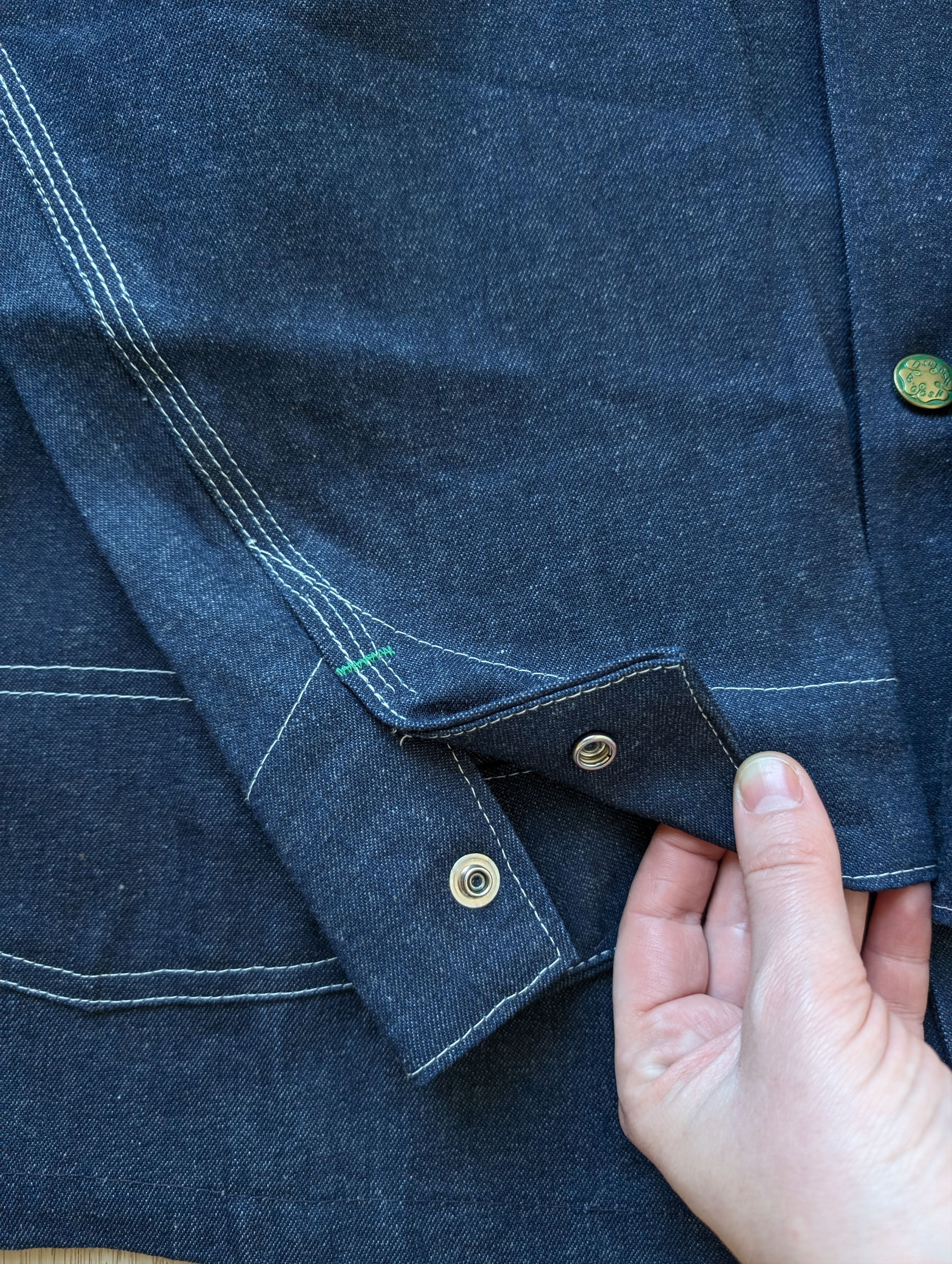 Other OshKosh Bgosh Union Made Sanforized Denim Chore Jacke Size US XL / EU 56 / 4 - 6 Thumbnail