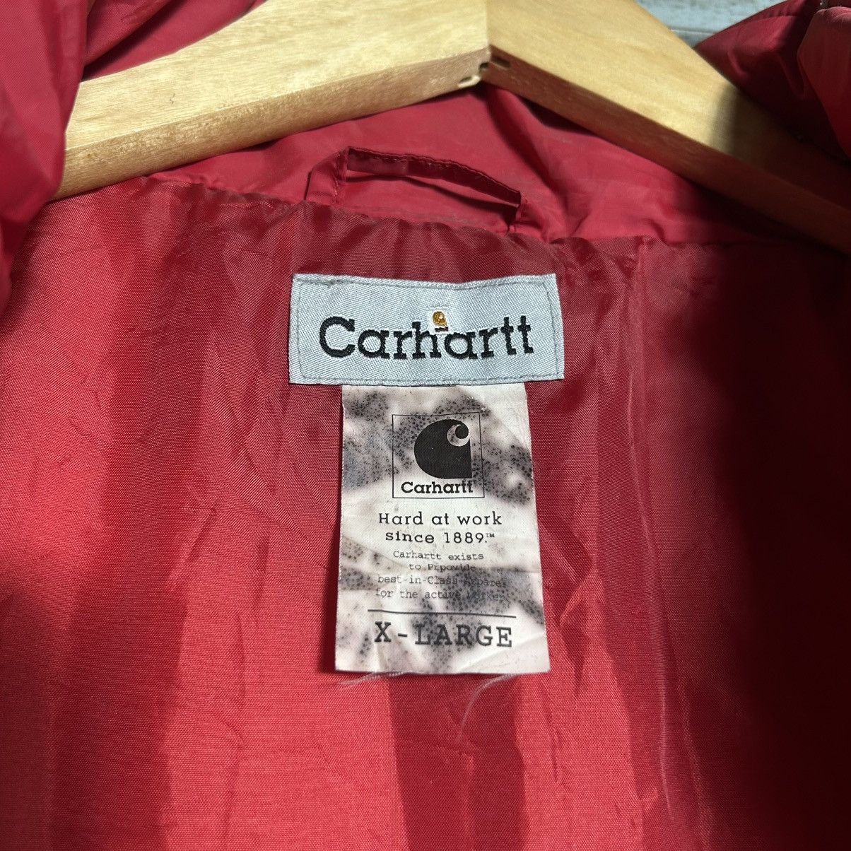 Carhartt Vintage Carhartt Puffer Jacket & Windbreaker Size US L / EU 52-54 / 3 - 7 Thumbnail