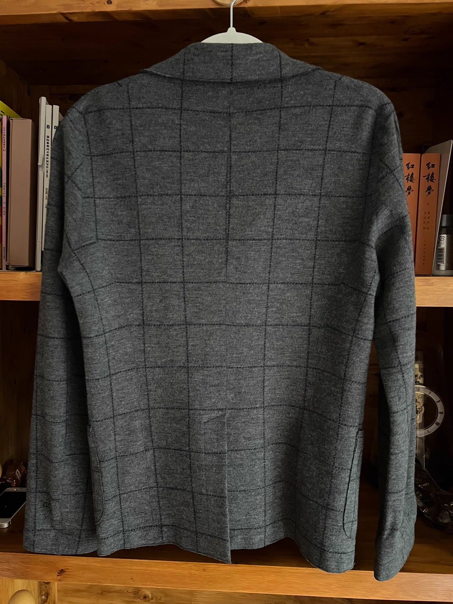 45rpm 45r women gray check wool blazer near new size 2 Size XS / US 0-2 / IT 36-38 - 5 Thumbnail