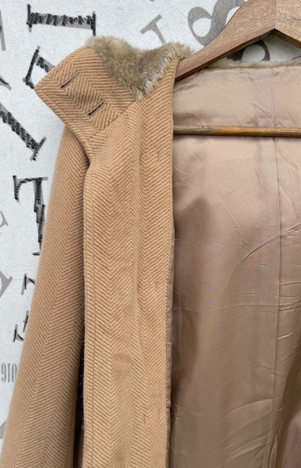 Japanese Brand 🔥YOHJI YAMAMOTO INED x ANGORA WOOL DUFFLE HOODIE JACKET Size M / US 6-8 / IT 42-44 - 11 Thumbnail
