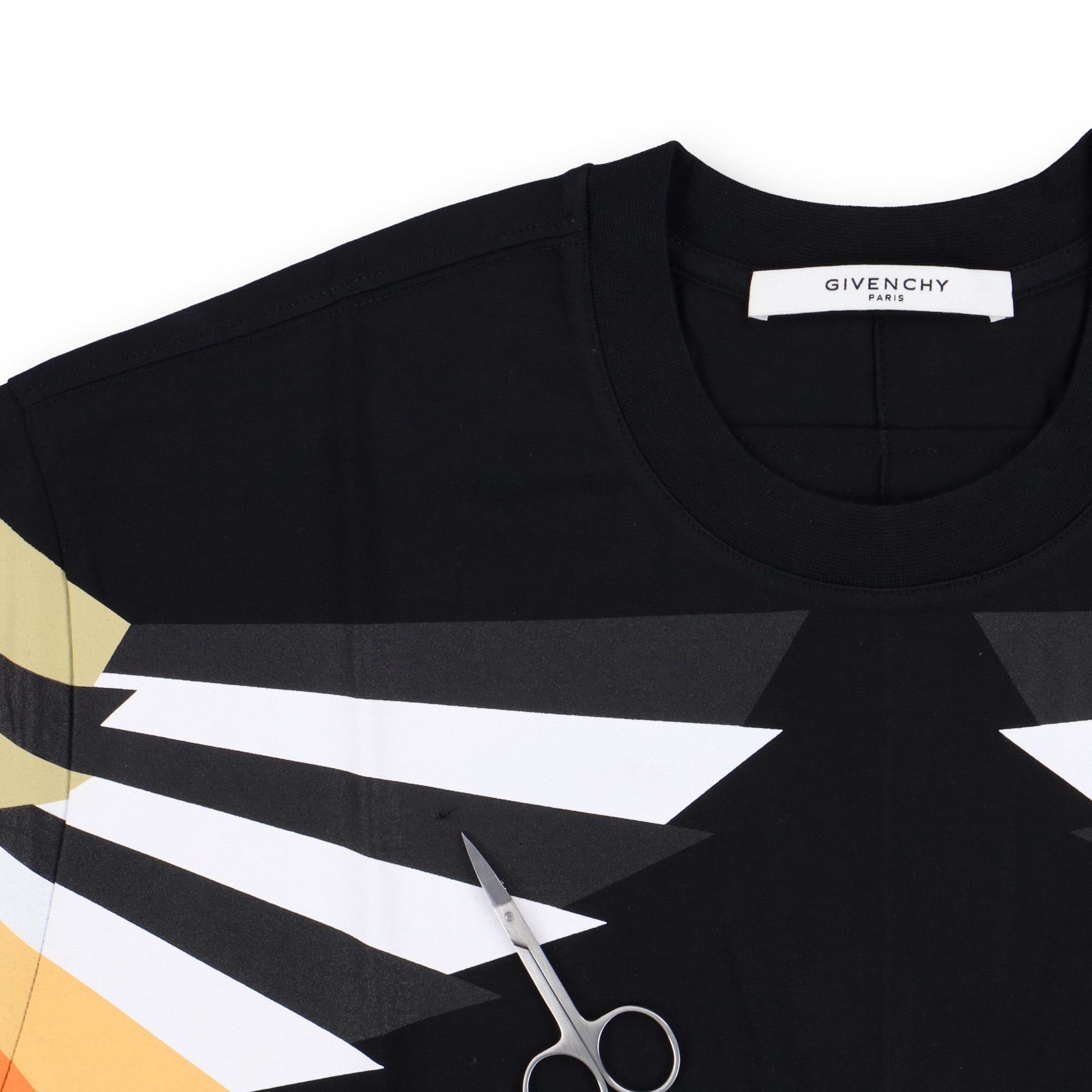 Givenchy Black Wings Print Oversized T-Shirt Size US XS / EU 42 / 0 - 4 Thumbnail