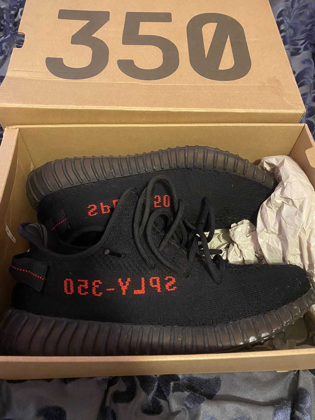 Yeezy Yeezy Boost V2 Bred Size US 10.5 / EU 43-44 - 1 Thumbnail