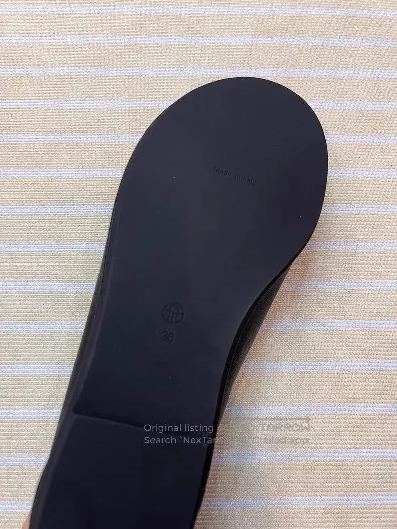 The Row The Row Loafers Black Flats Size US 5.5 / IT 35.5 - 4 Thumbnail