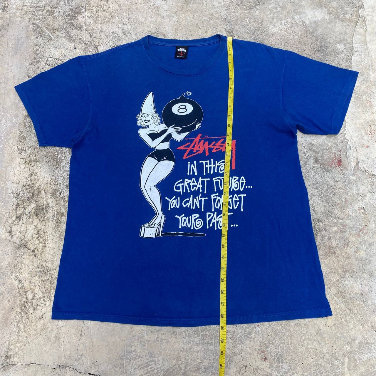 Stussy Vintage Gilbert Henandez For Stussy Eight Ball Tshirt Size US L / EU 52-54 / 3 - 5 Thumbnail