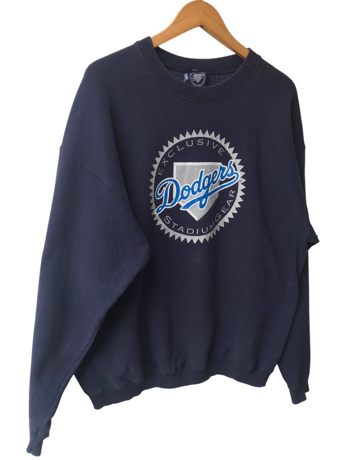 MLB Vintage Dodgers Stadium Gear Sun Faded Sweatshirt Size US L / EU 52-54 / 3 - 6 Thumbnail