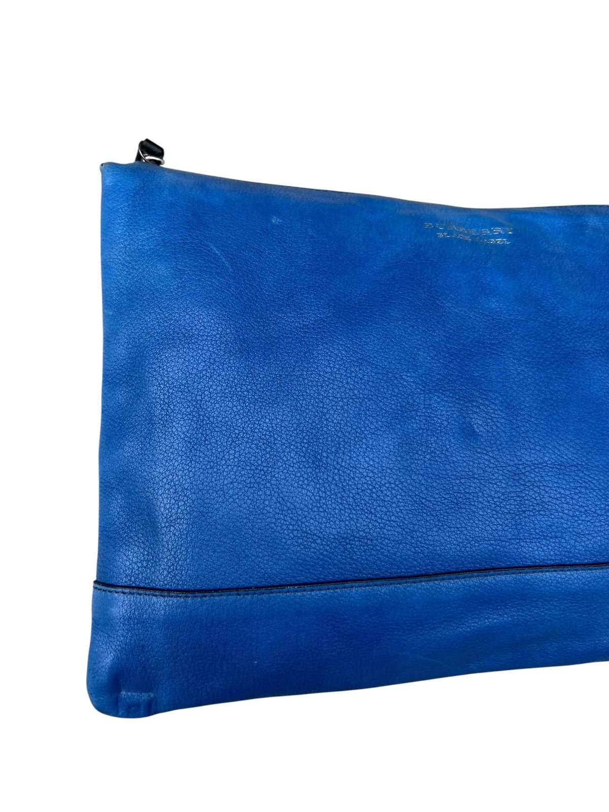 Burberry Burberry Black Label Patina Leather Clutch Bag Size ONE SIZE - 5 Thumbnail