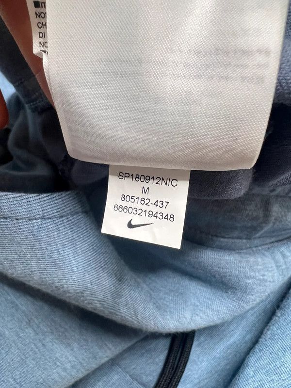 Nike Nike Tech Fleece x Hertha Berlin Sweatpants- Baby Blue - M Size US 32 / EU 48 - 8 Thumbnail