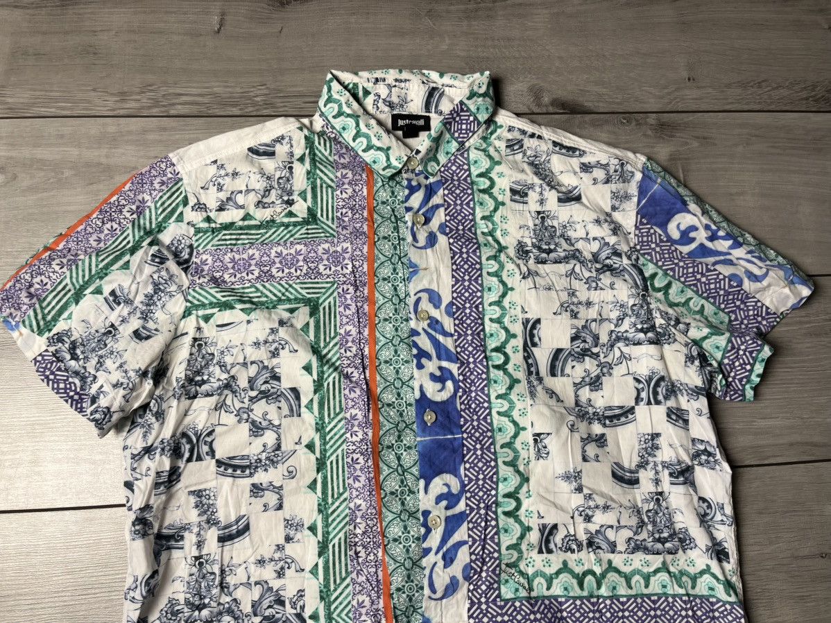 Just Cavalli Just Cavali hawaii shirt abstraction size 56 Size US XL / EU 56 / 4 - 3 Thumbnail