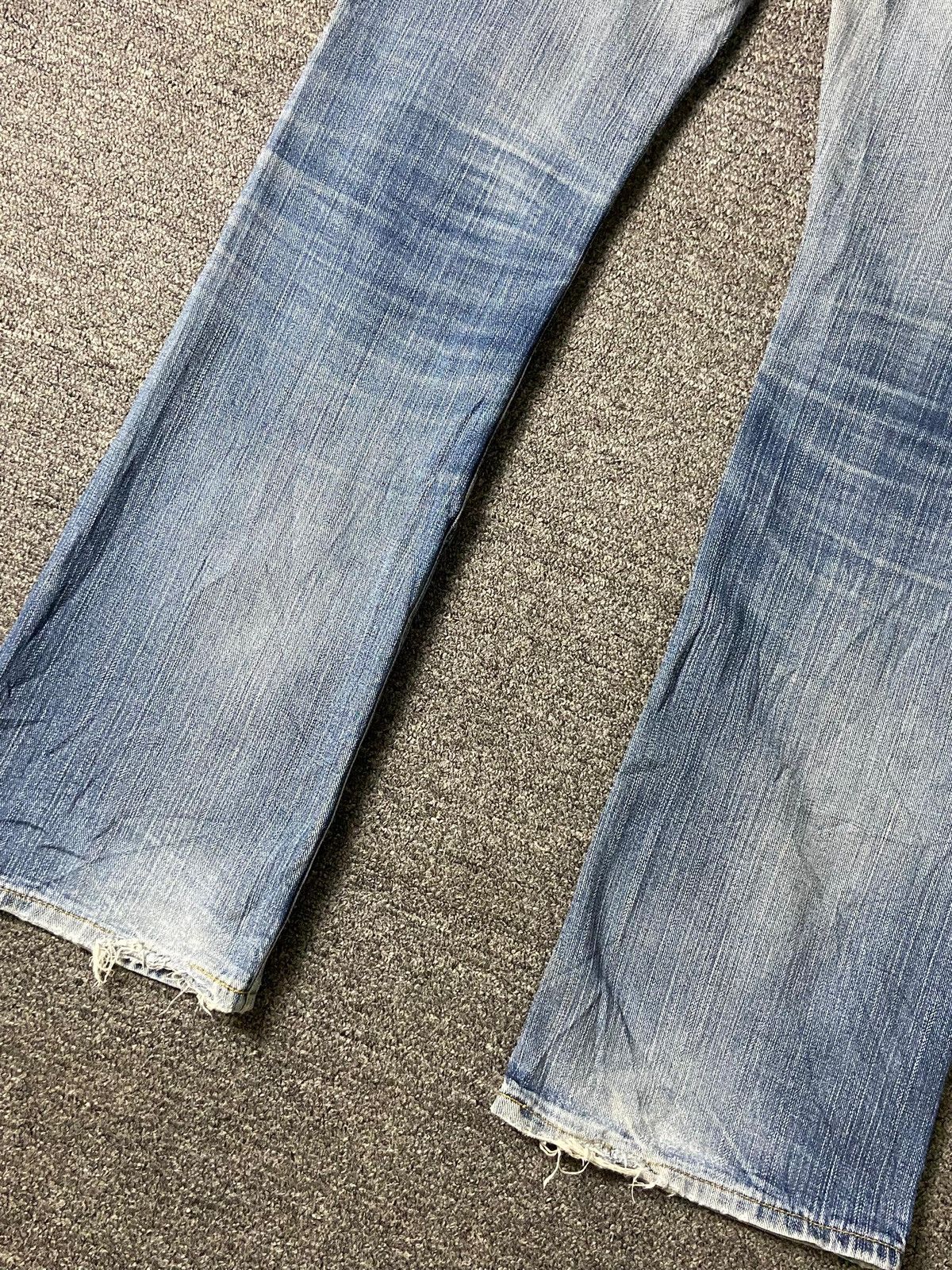 Japanese Brand × Lee × Vintage LEE RIDERS Brand Distressed Denim Jeans (132) Size US 36 / EU 52 - 3 Thumbnail