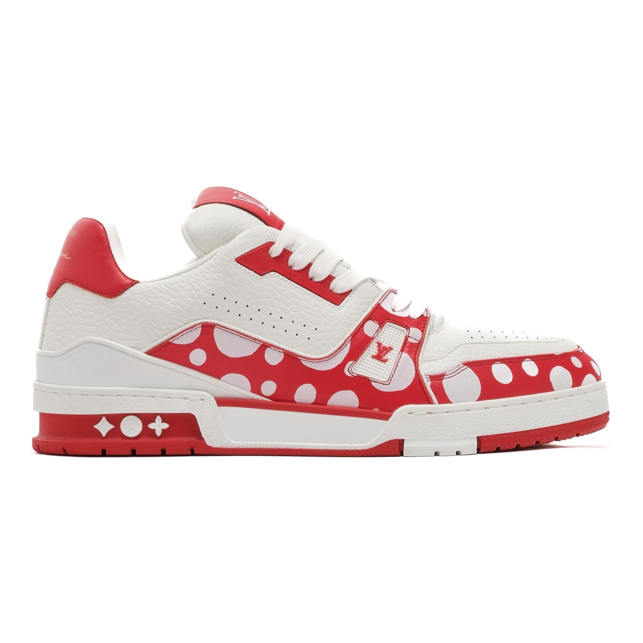 Louis Vuitton x Yayoi Kusama Trainer White Red Size US 9.5 / EU 42-43 - 1 Thumbnail