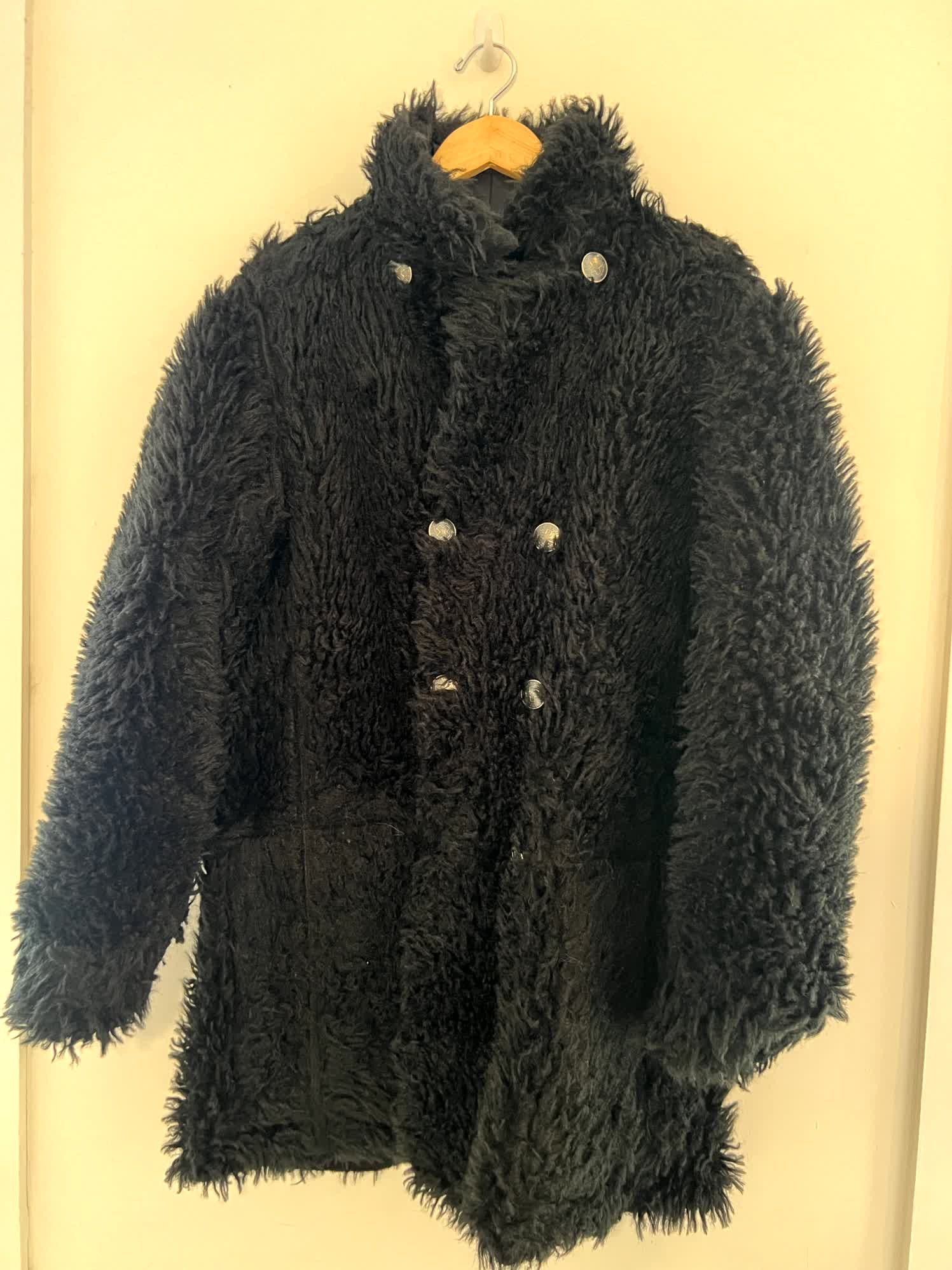 Jean Paul Gaultier Gaultier Jean's Reversible Double-Breasted Faux Fur Coat Size US S / EU 44-46 / 1 - 4 Thumbnail