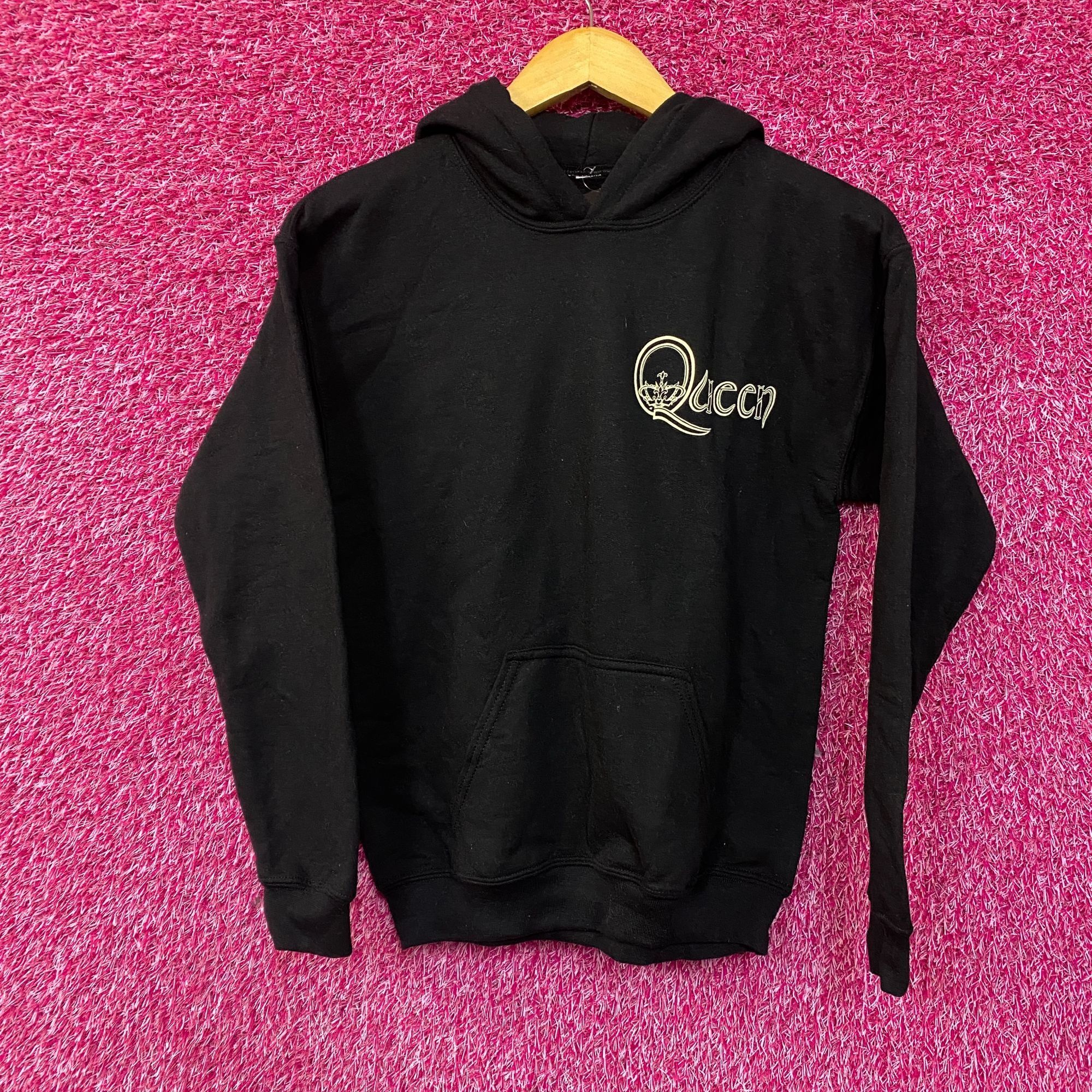 Band Tees Queen Classic Crest Graphic Pullover Hoodie XS Size US XS / EU 42 / 0 - 2 Thumbnail