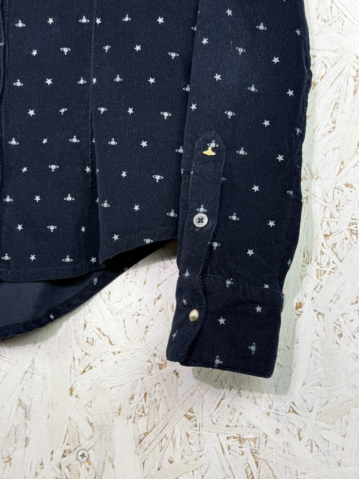 Vivienne Westwood Vivienne Westwood Anglomania AW13 Lillie Corduroy Shirt M Size M / US 6-8 / IT 42-44 - 2 Thumbnail