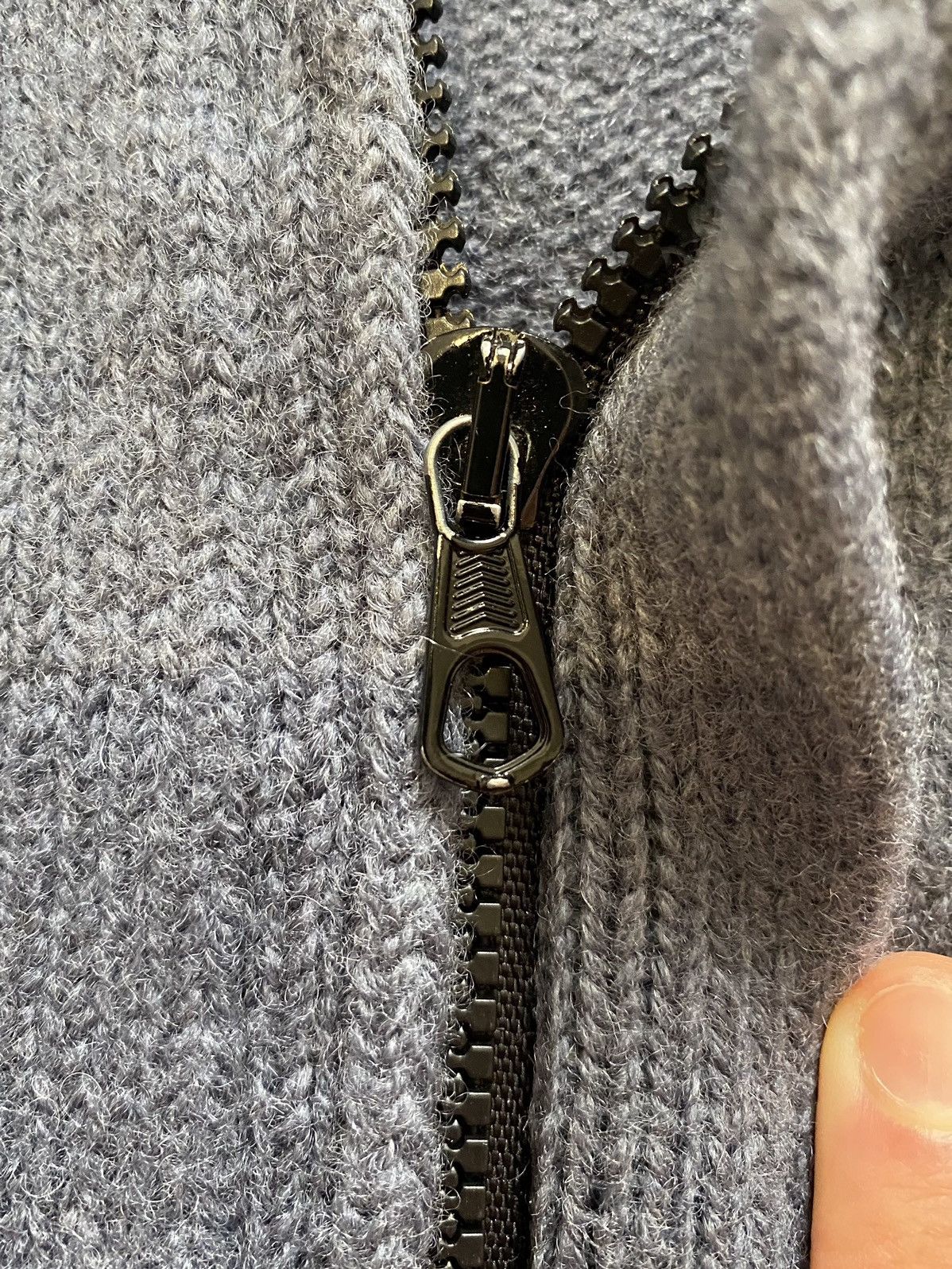 Stone Island Authentic 2004 Stone Island Knitted Full Zip Hoodie Sweater Size US XL / EU 56 / 4 - 8 Thumbnail
