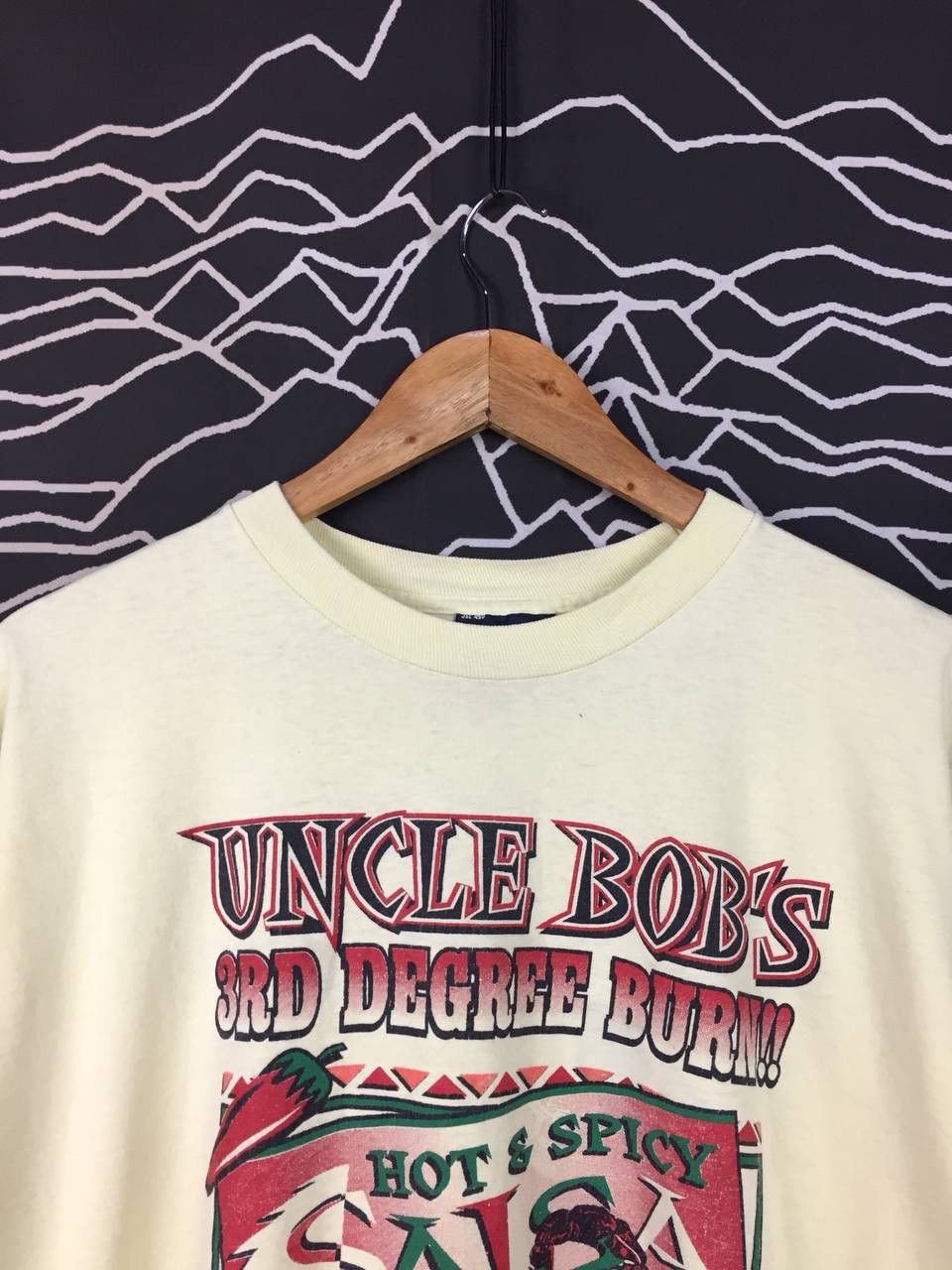 Jansport Vtg 90s Jansport Uncle Bobs Hot Spicy Salsa Made in Usa Tee Size US XL / EU 56 / 4 - 3 Thumbnail