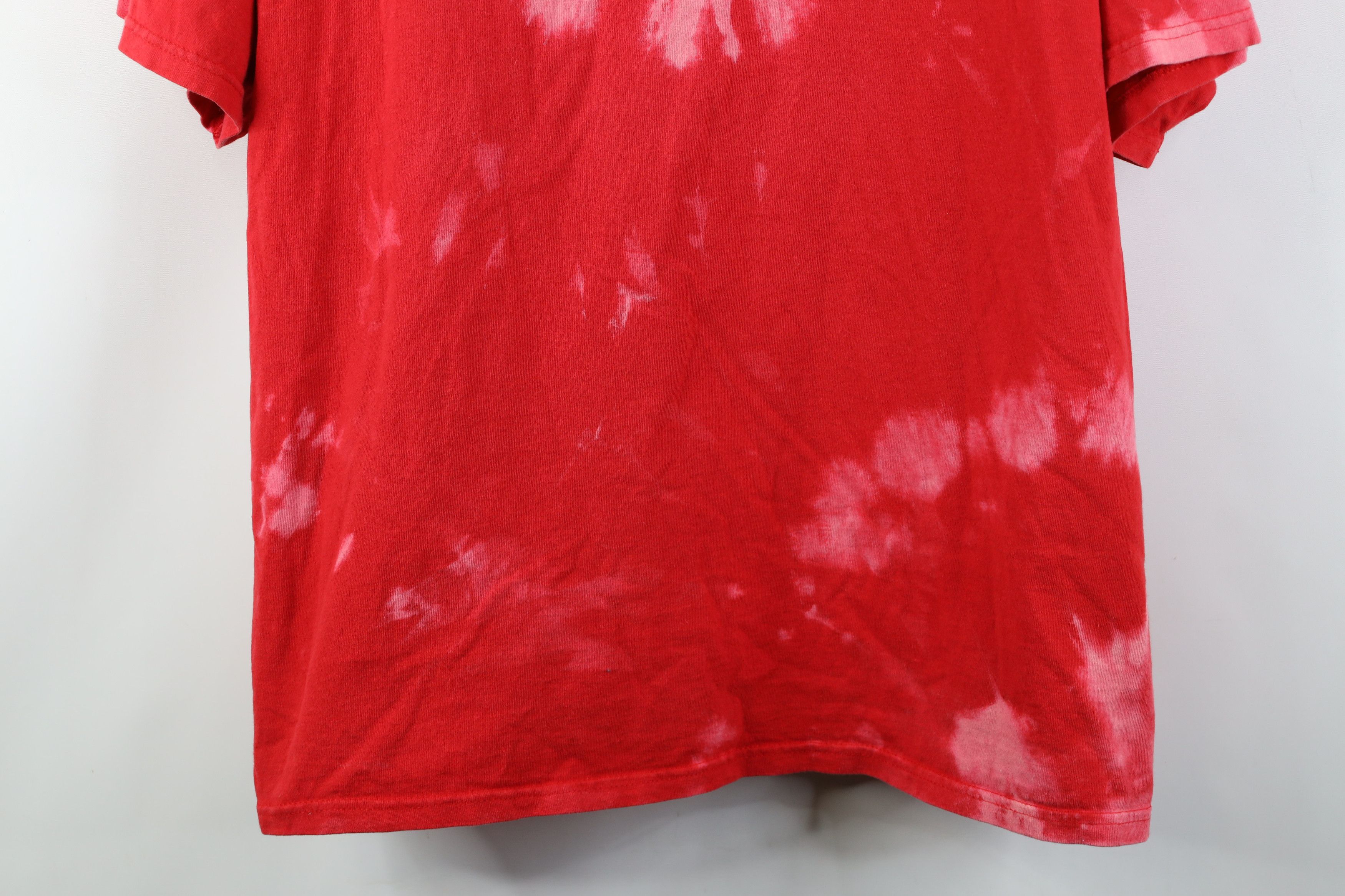 Vintage Vintage 90s Acid Spell Out Ohio State University T-Shirt Red Size US XXL / EU 58 / 5 - 3 Thumbnail