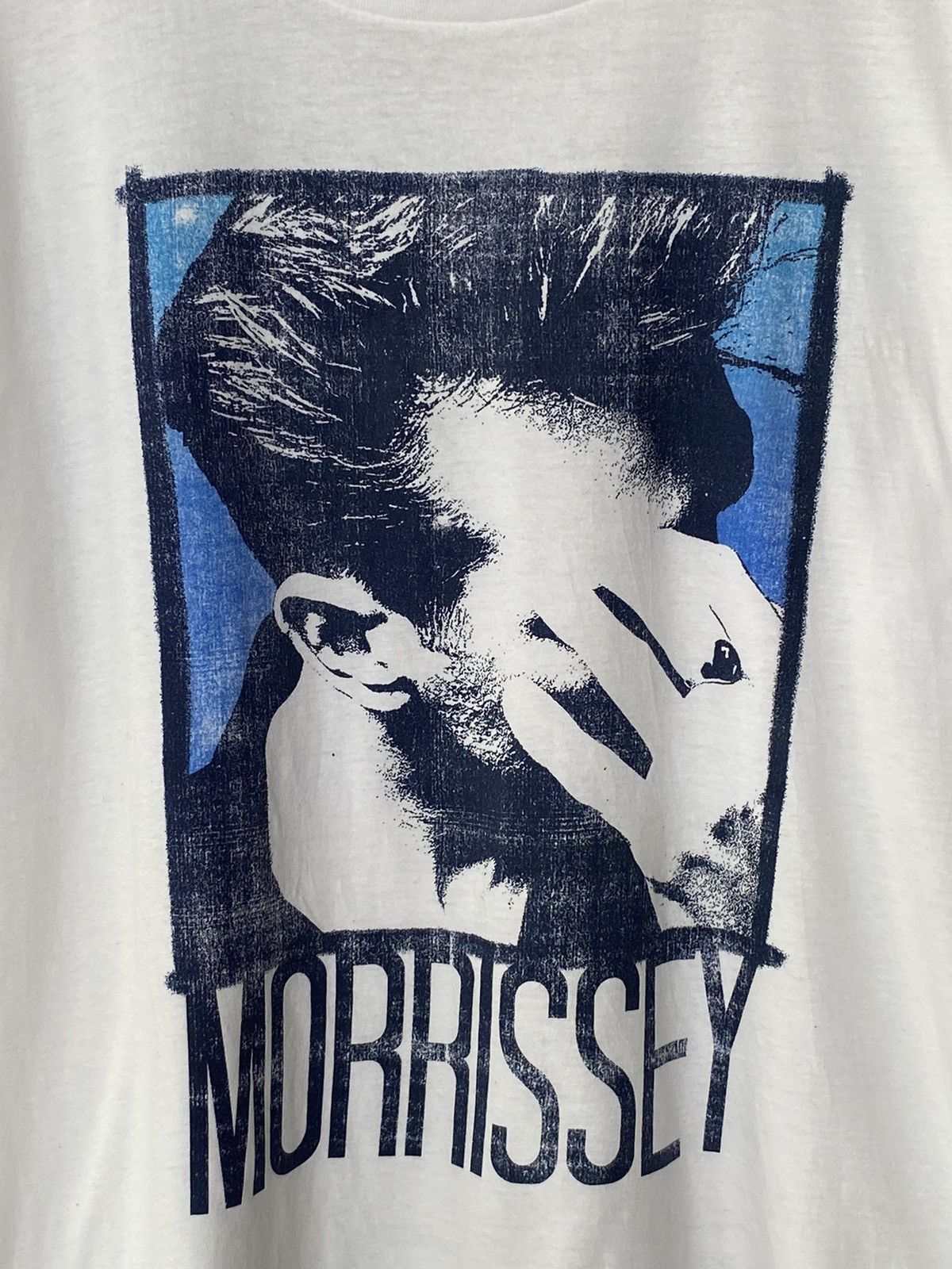Band Tees Morrissey "Blue Moz" Band Tees the smiths singer Size US XL / EU 56 / 4 - 2 Thumbnail