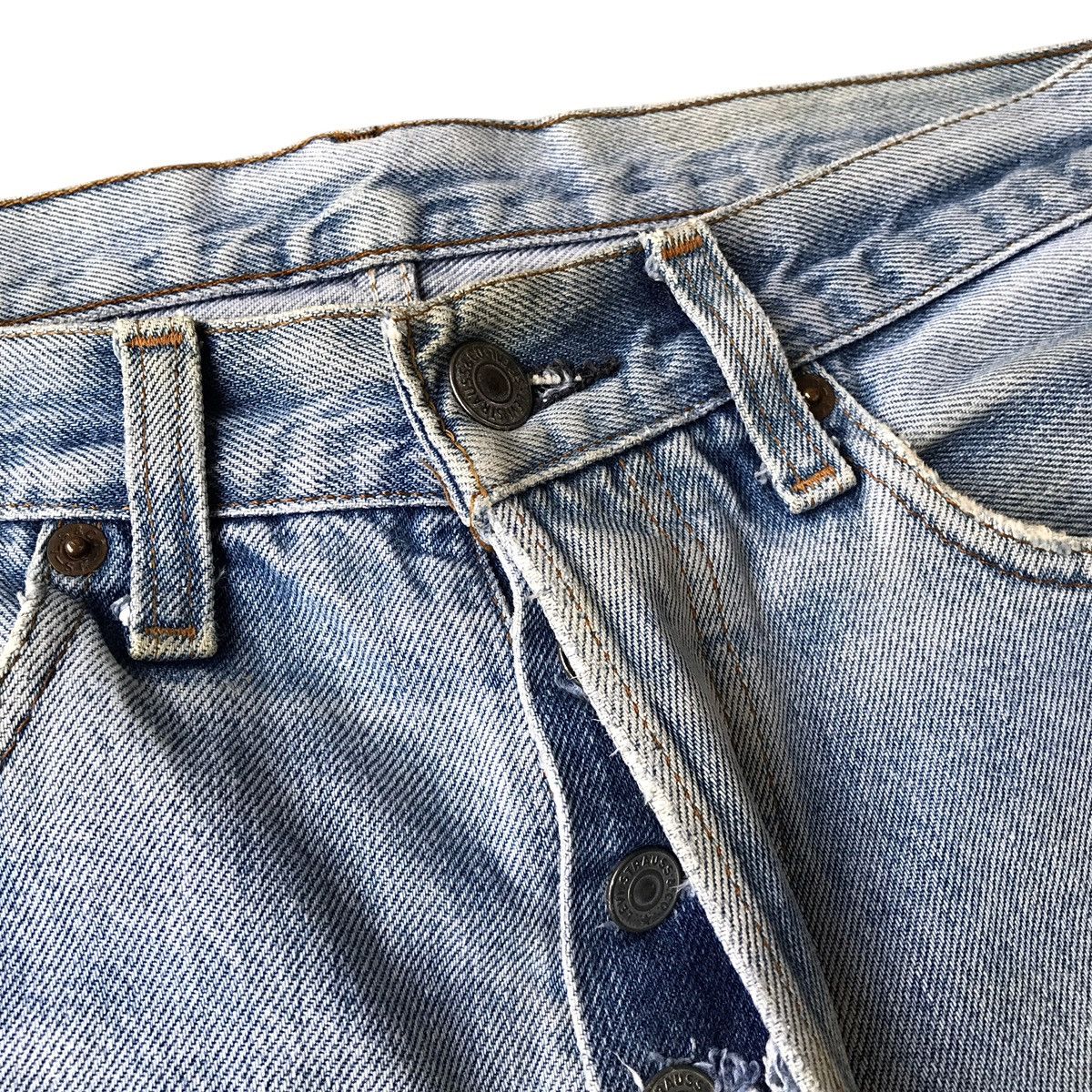 Levi's Levi’s Strauss 501 Vintage 80s USA Distressed Selvedge Denim Size US 32 / EU 48 - 6 Thumbnail
