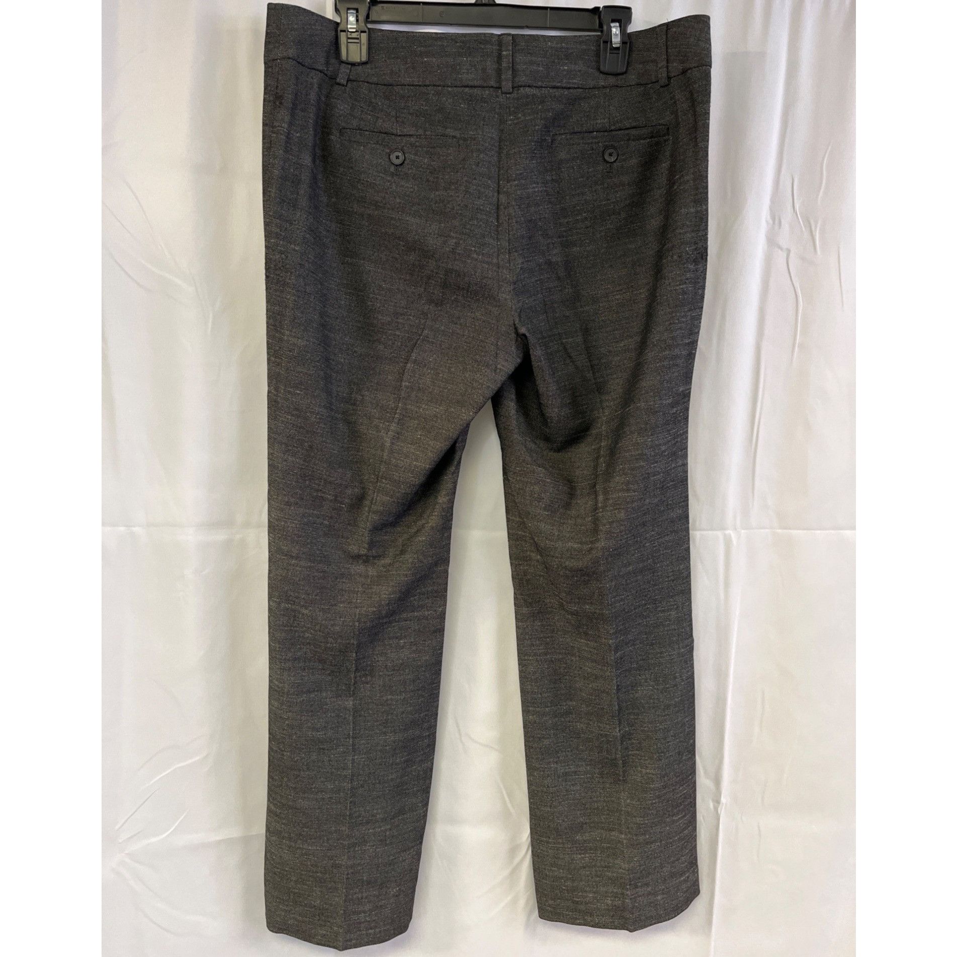 Ann Taylor Ann Taylor Loft Women's Charcoal Pants/Trousers Sz 12P SKU 4 Size 34" / US 12 / IT 48 - 3 Thumbnail
